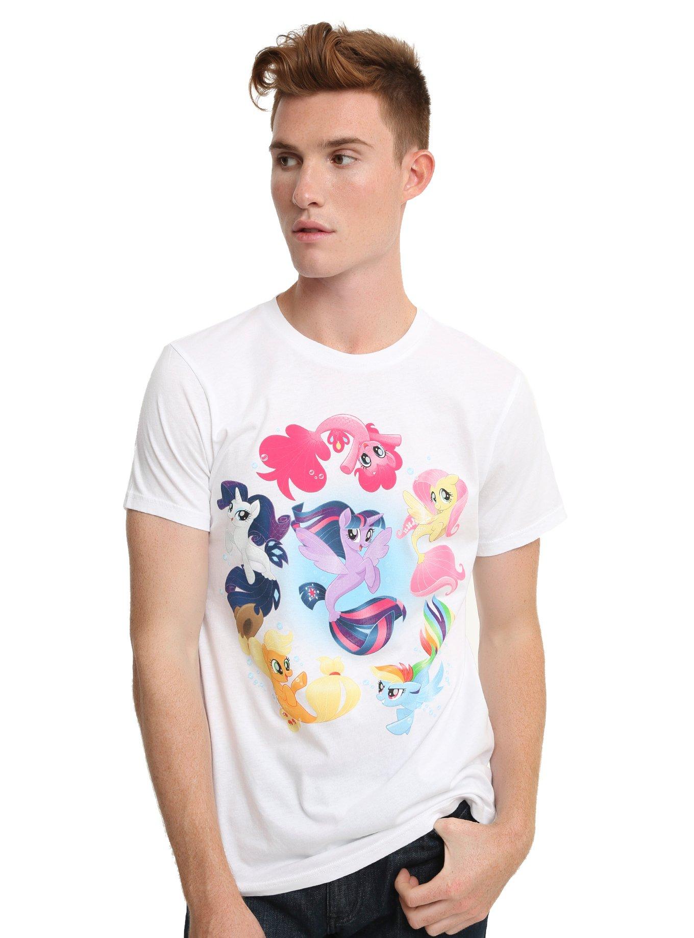 My Little Pony: The Movie Mane 6 Sea Ponies T-Shirt, , alternate