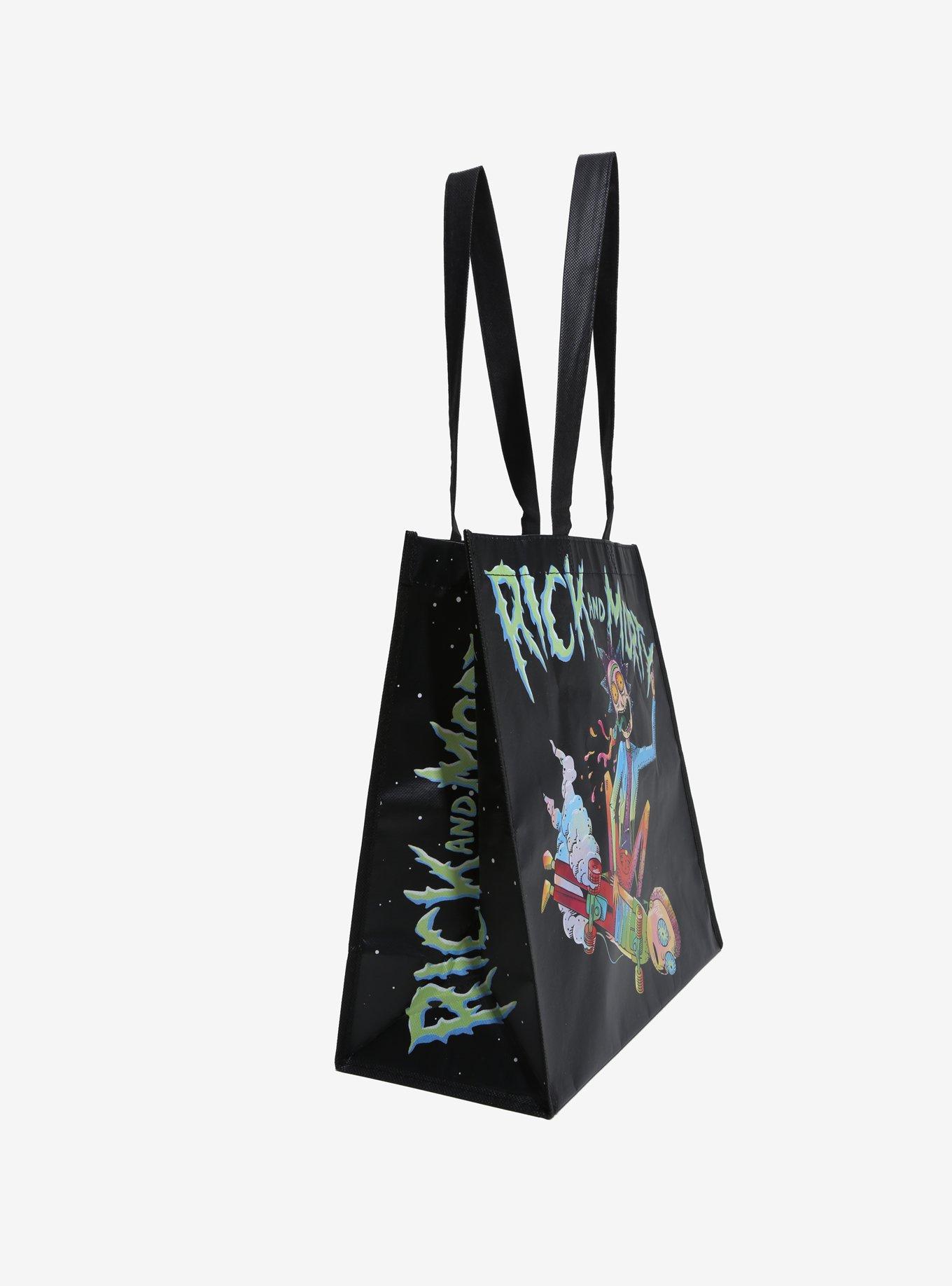 Rick And Morty Skull Heads Reusable Tote, , alternate