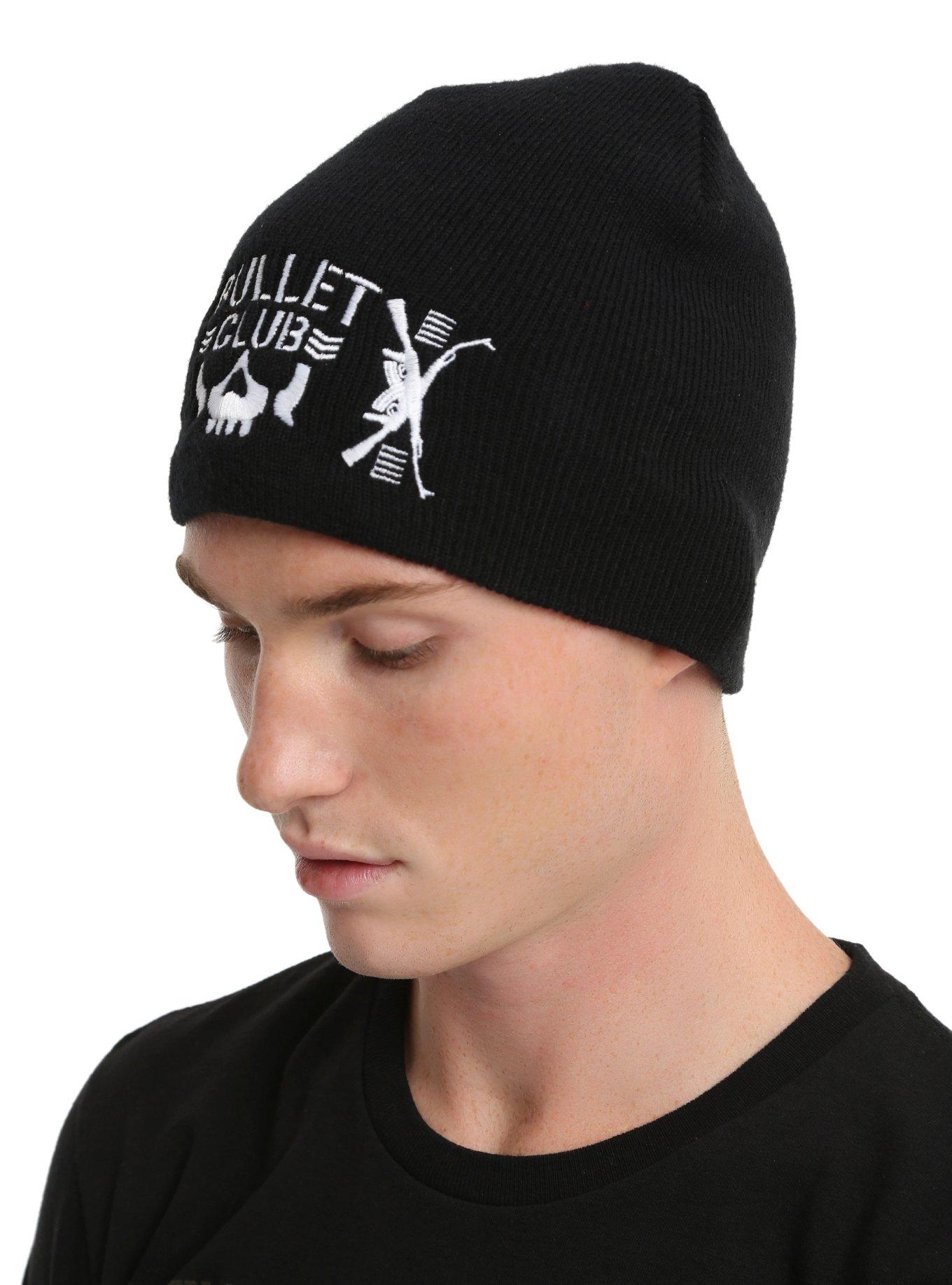 New Japan Pro-Wrestling Bullet Club Logo Beanie, , alternate