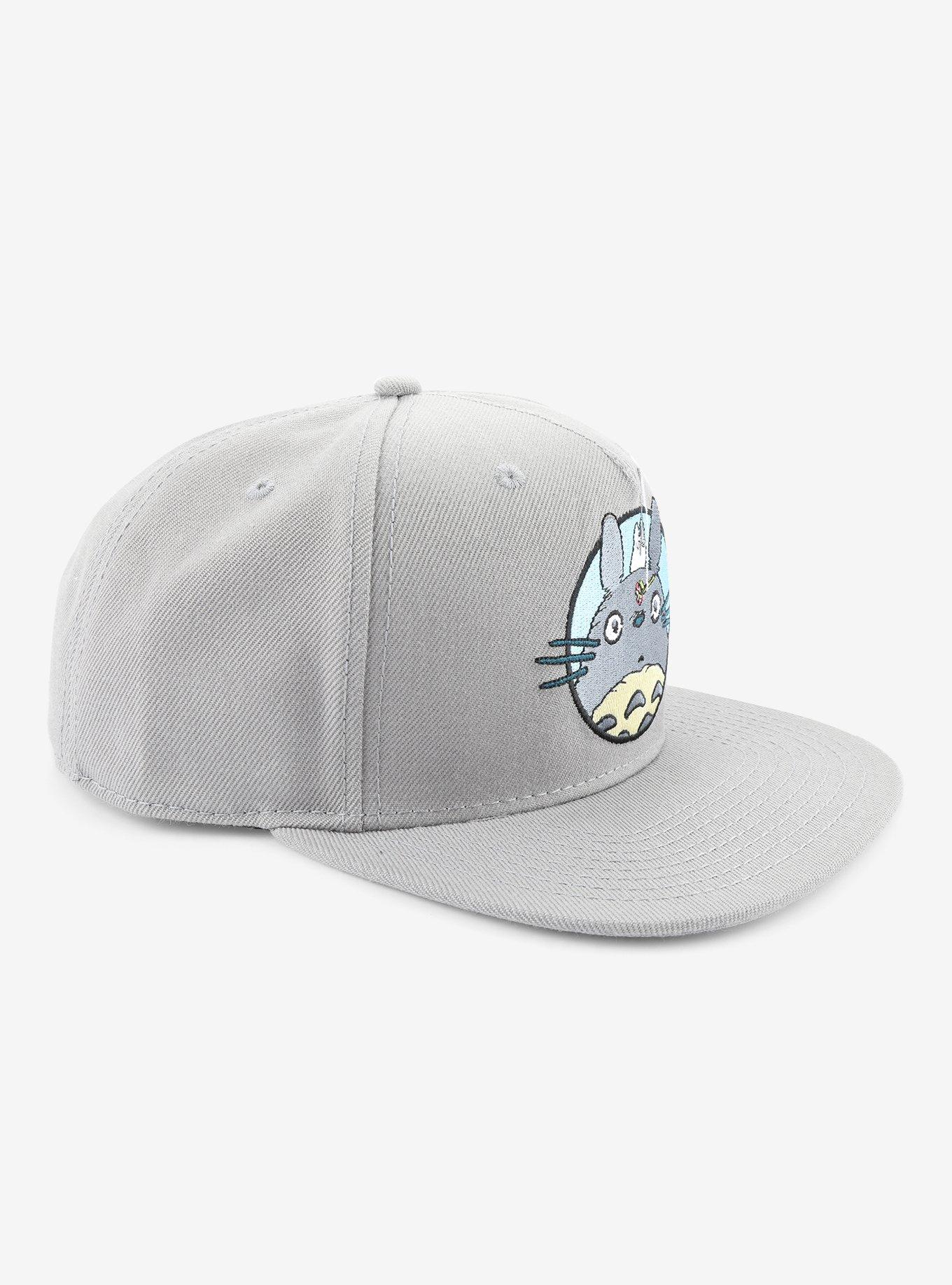 Studio Ghilbi My Neighbor Totoro Grey Snapback Hat - BoxLunch Exclusive, , alternate