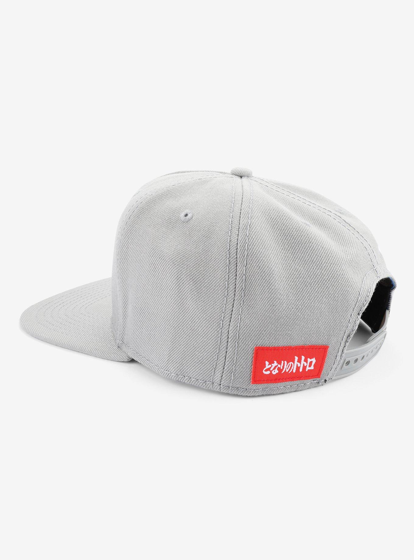 Studio Ghilbi My Neighbor Totoro Grey Snapback Hat - BoxLunch Exclusive, , alternate