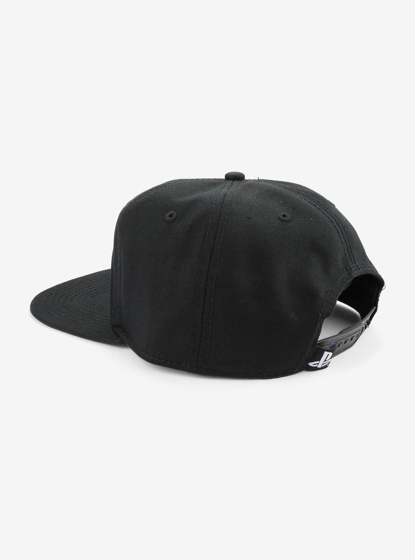 Playstation Logo Snapback Hat - BoxLunch Exclusive, , alternate