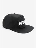 NASA Logo Black Snapback Hat - BoxLunch Exclusive, , alternate