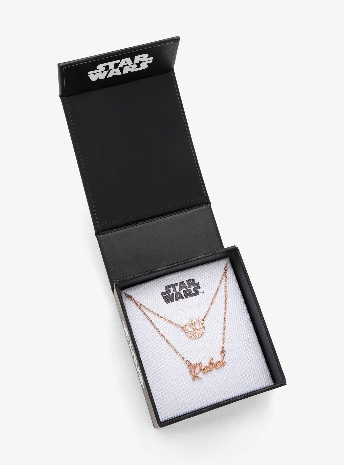 Star Wars Rebels Rose Gold Necklace Set - BoxLunch Exclusive, , alternate