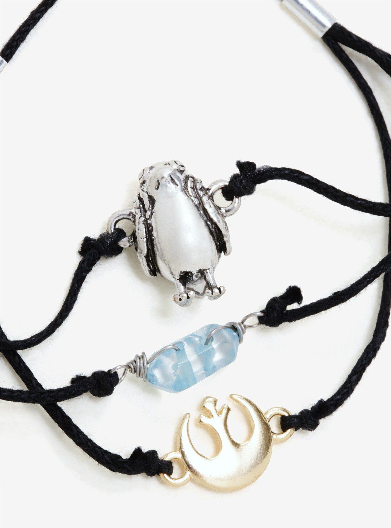 Star Wars: The Last Jedi Porg Layered Bracelet - BoxLunch Exclusive, , alternate