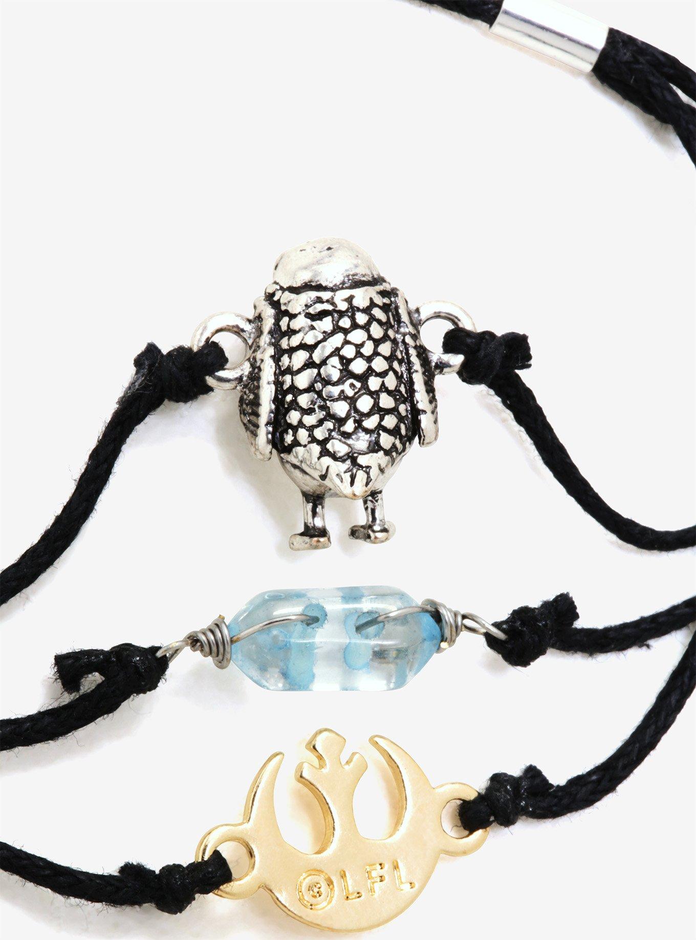 Star Wars: The Last Jedi Porg Layered Bracelet - BoxLunch Exclusive, , alternate