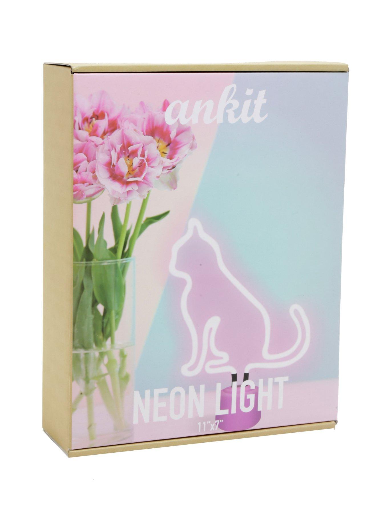 Neon Cat Lamp, , alternate