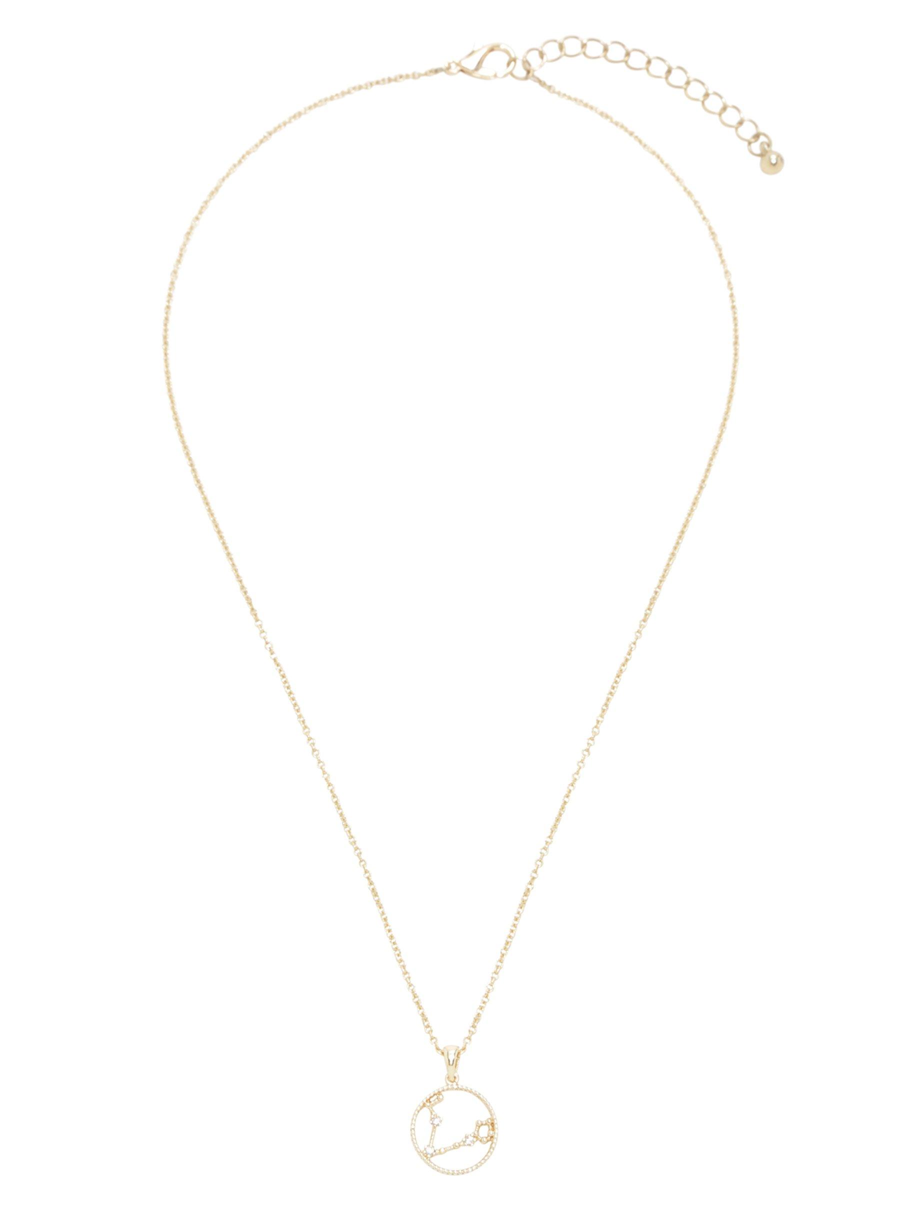 Pisces Constellation Necklace, , alternate