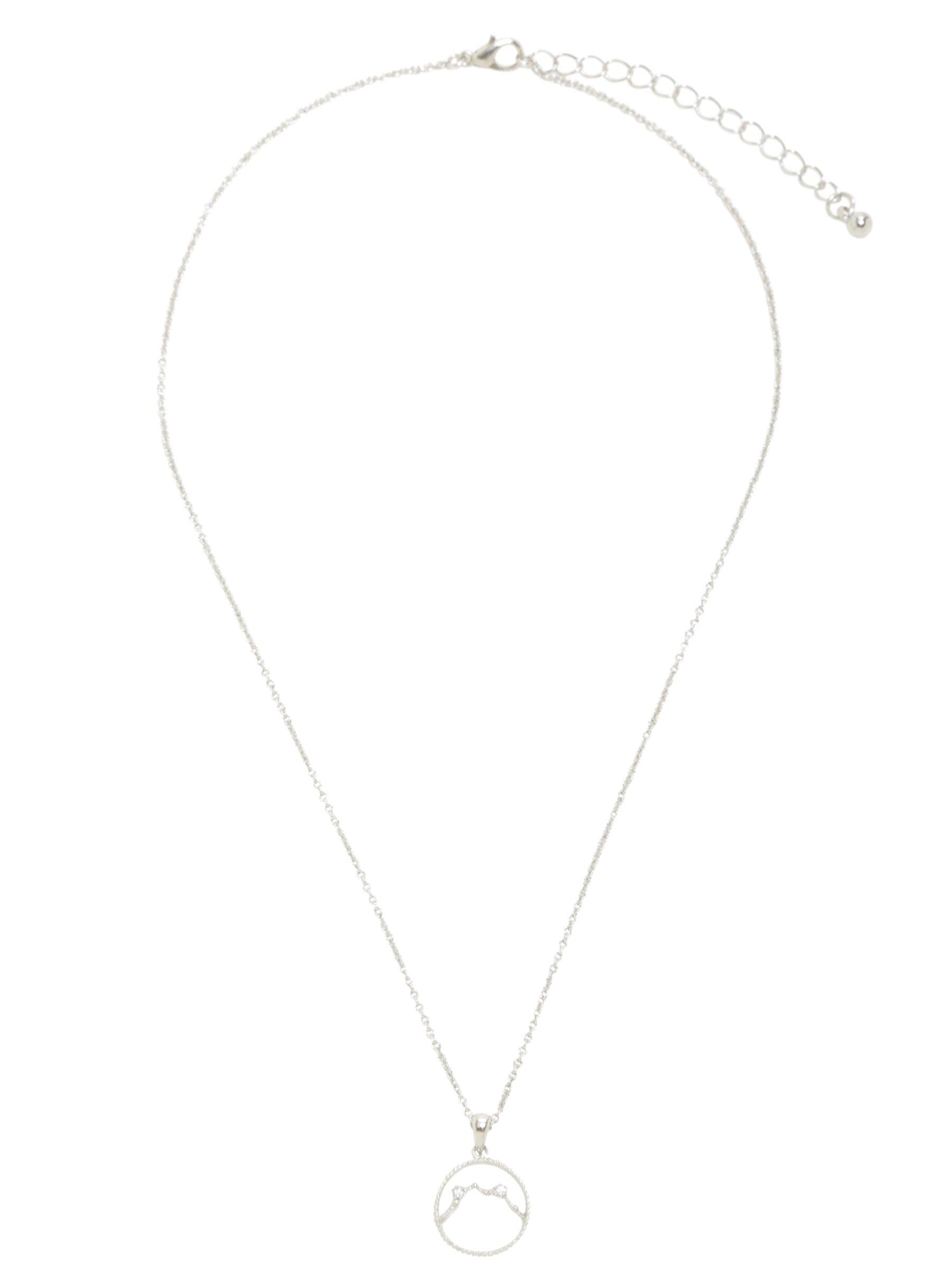 Aquarius Constellation Necklace, , alternate