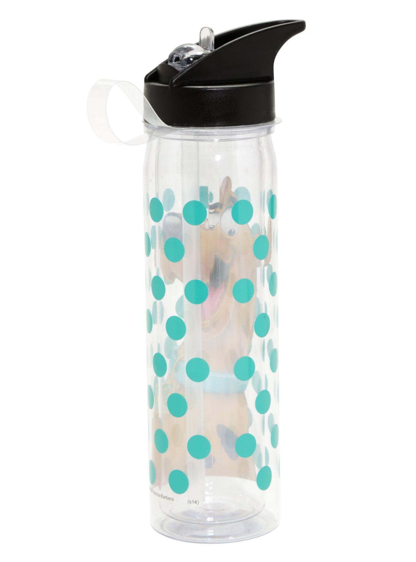 Scooby Doo Blue Polka Dot Water Bottle, , alternate