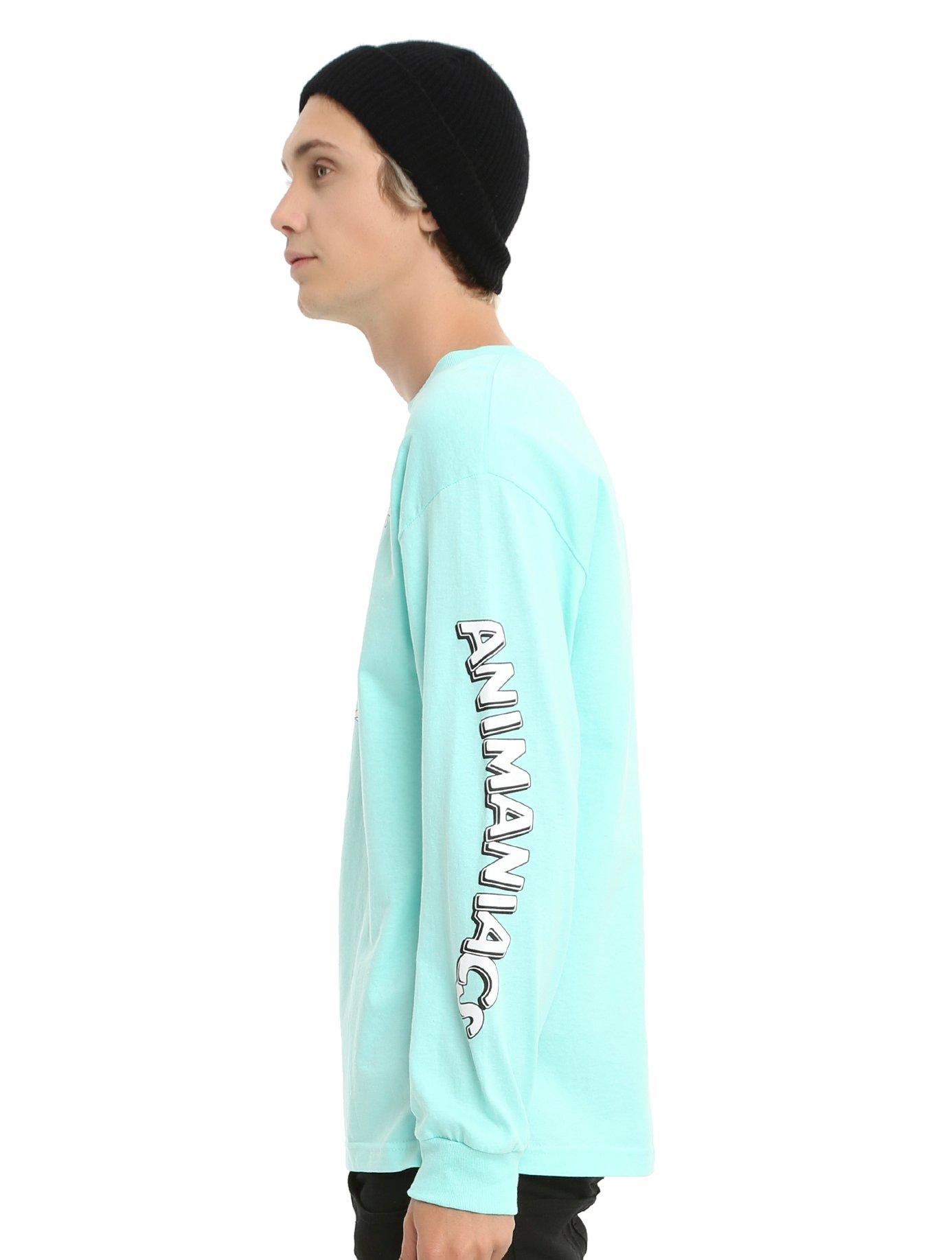 Animaniacs Turquoise Long-Sleeve T-Shirt, , alternate