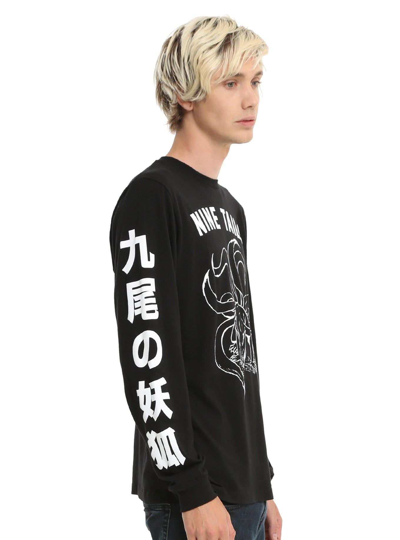 Naruto Shippuden Nine Tails Long-Sleeve T-Shirt, , alternate