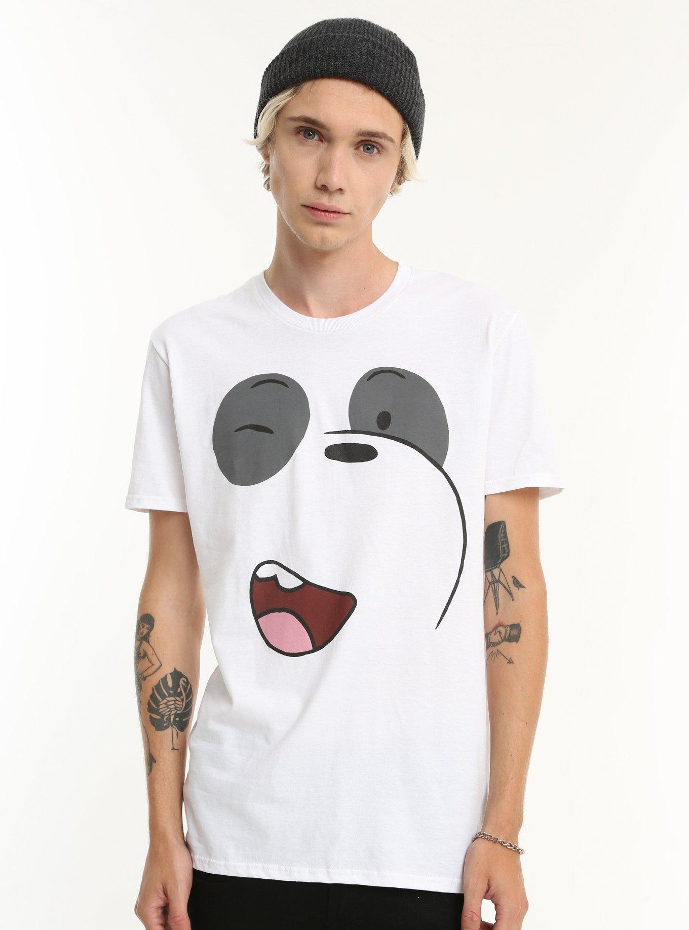 We Bare Bears Panda T-Shirt, , alternate