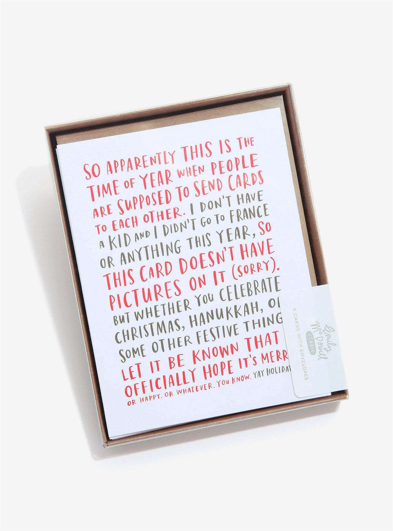 Awkward Holiday Boxed Greeting Cards, , alternate