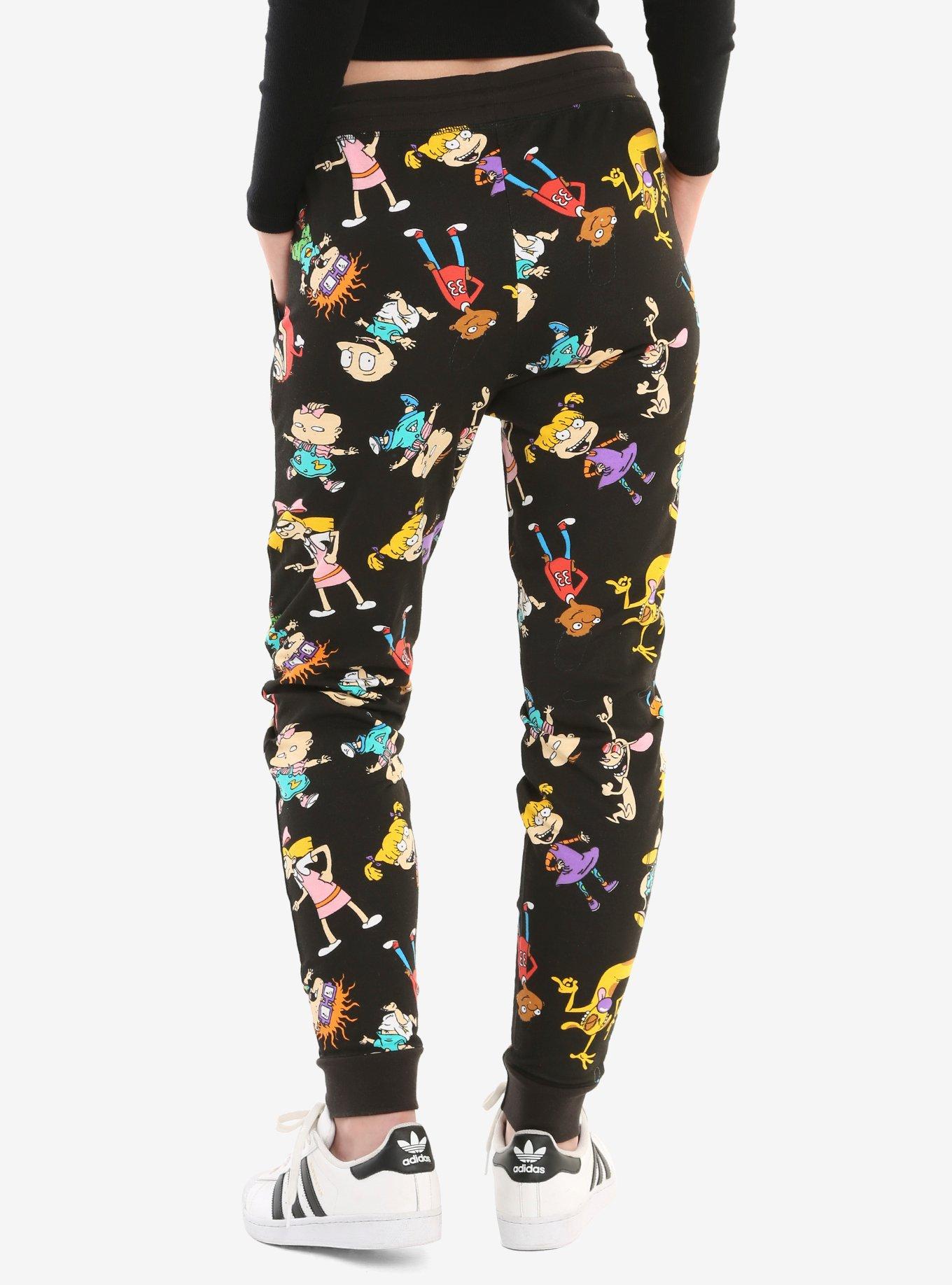 Nickelodeon Retro Girls Jogger Pants, , alternate