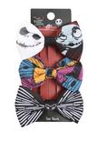 Loungefly The Nightmare Before Christmas Jack & Sally Hair Bow Set, , alternate