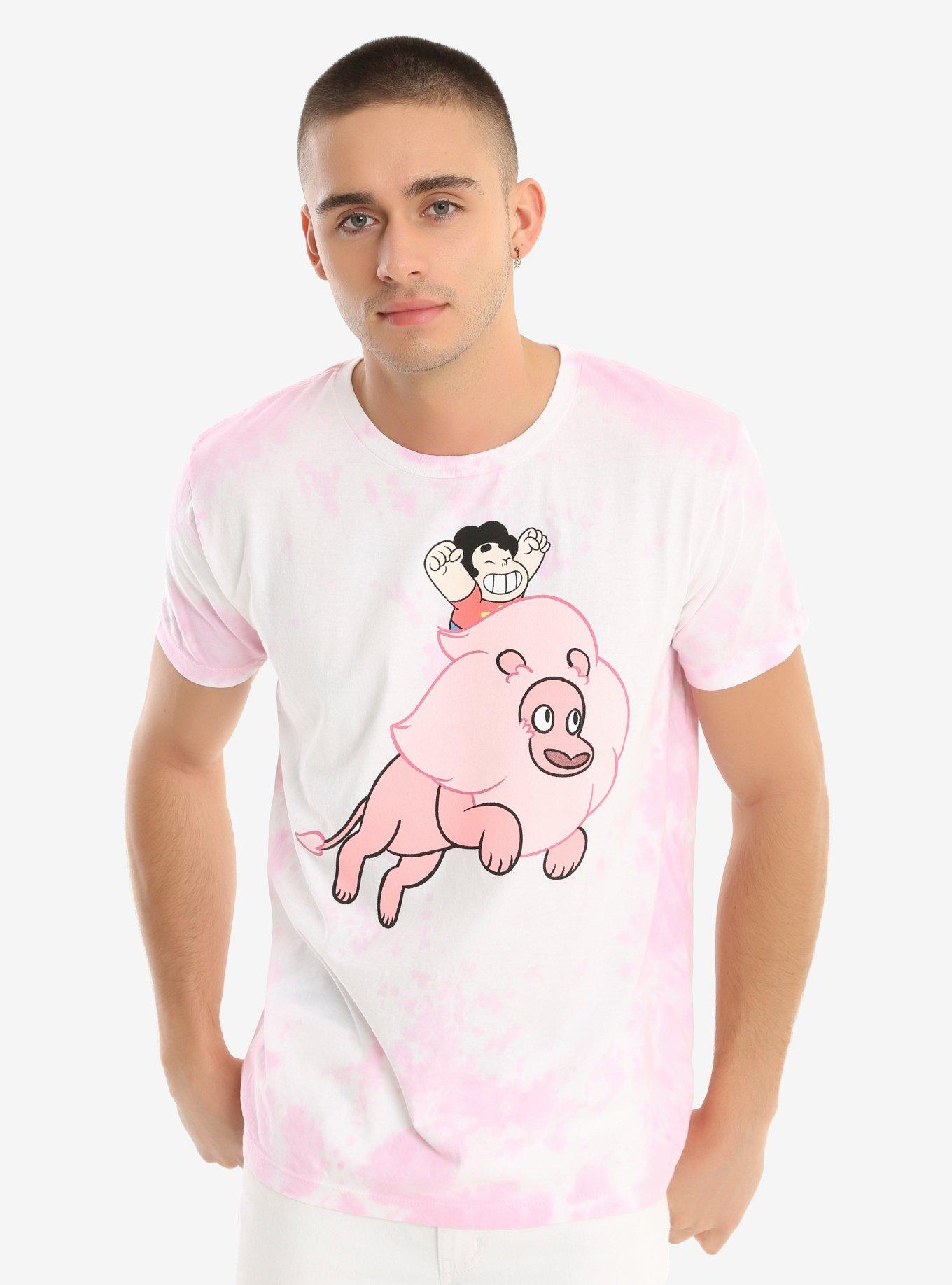 Steven Universe Lion Tie Dye T-Shirt, , alternate - view 2