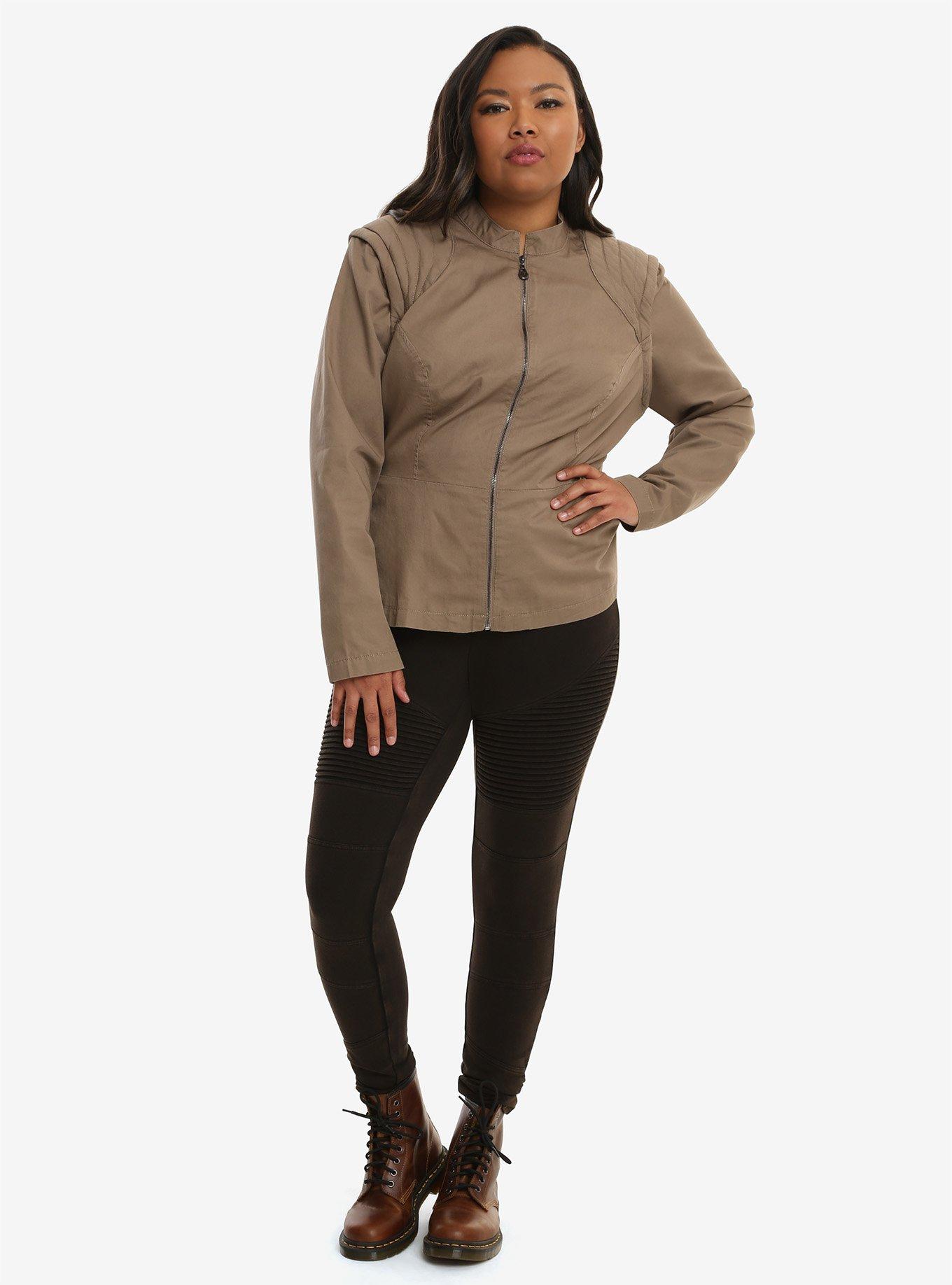 Star Wars: The Last Jedi Rey Destiny Jacket Plus Size, , alternate
