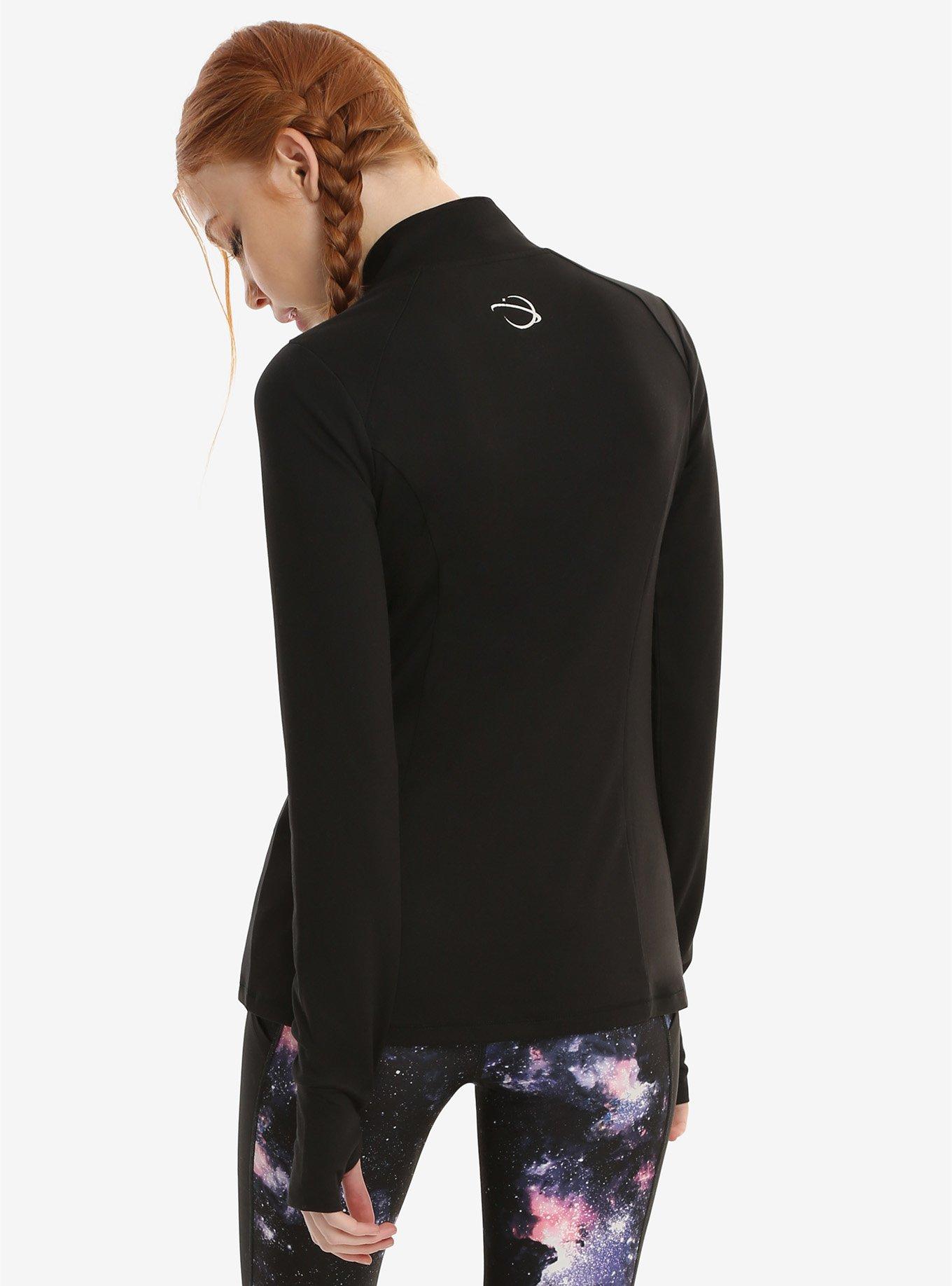 Galaxy Print Track Jacket, , alternate