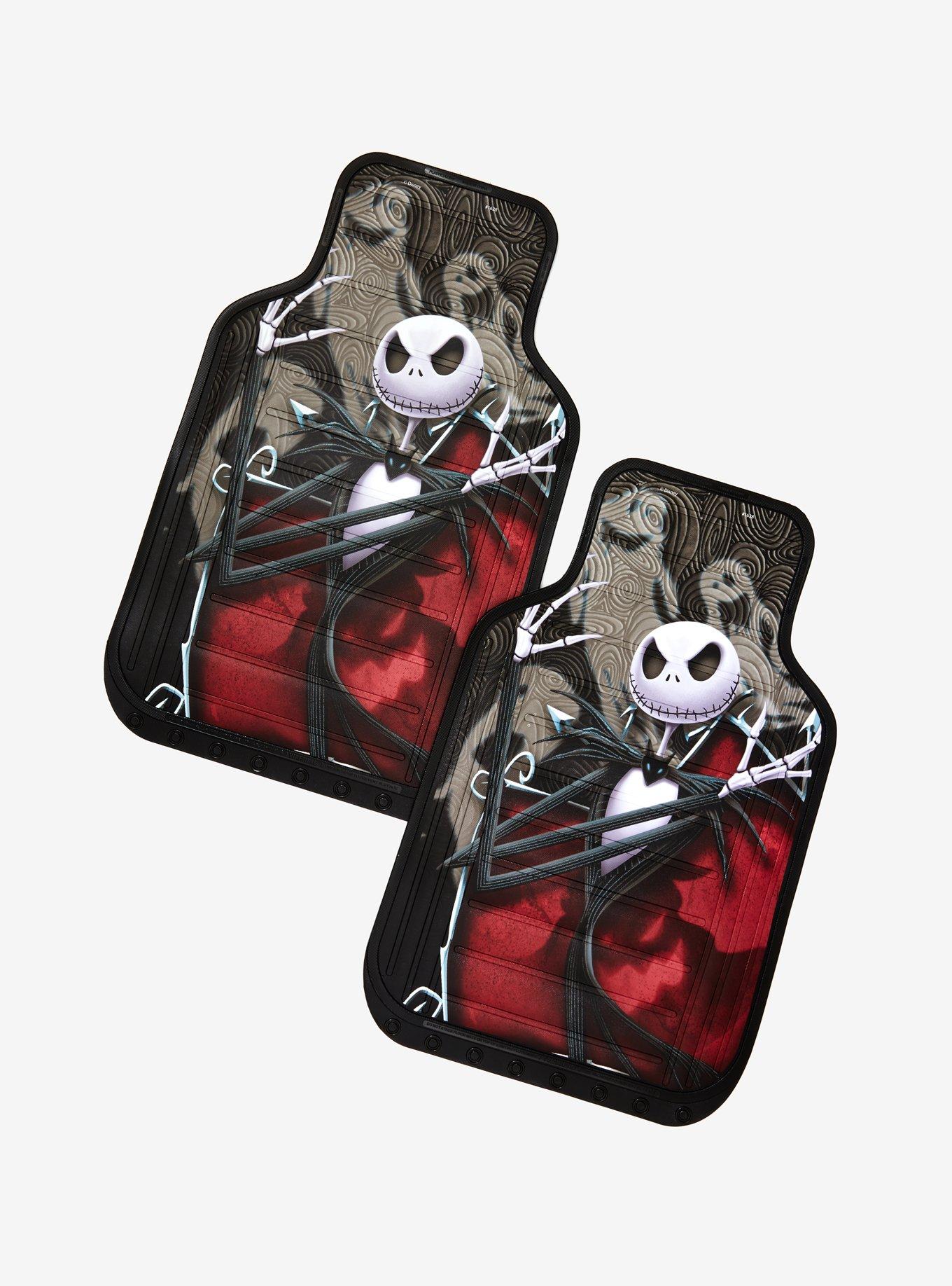 The Nightmare Before Christmas Jack Skellington Ghostly Car Floor Mats, , alternate