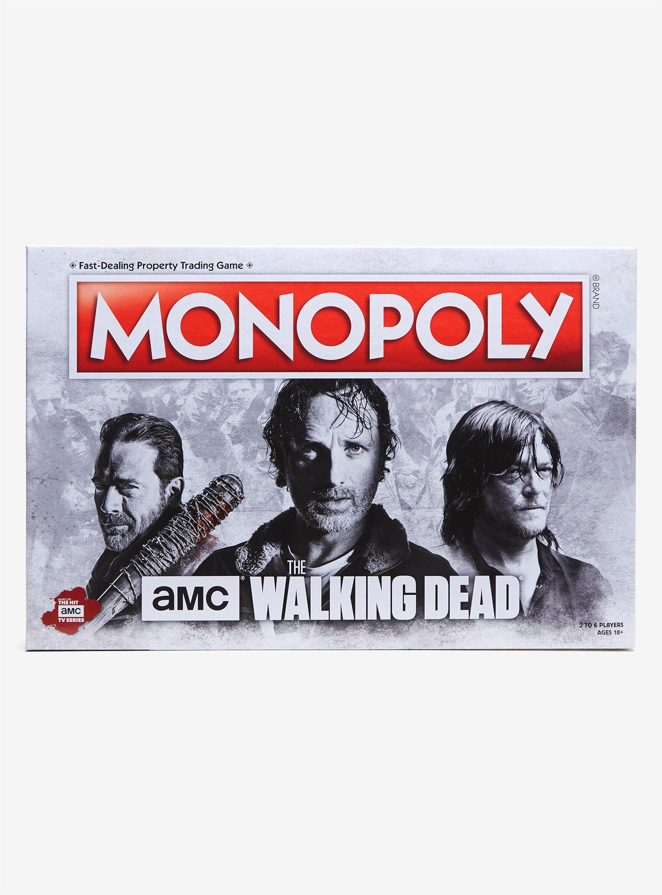 The Walking Dead Edition Monopoly Board Game, , alternate