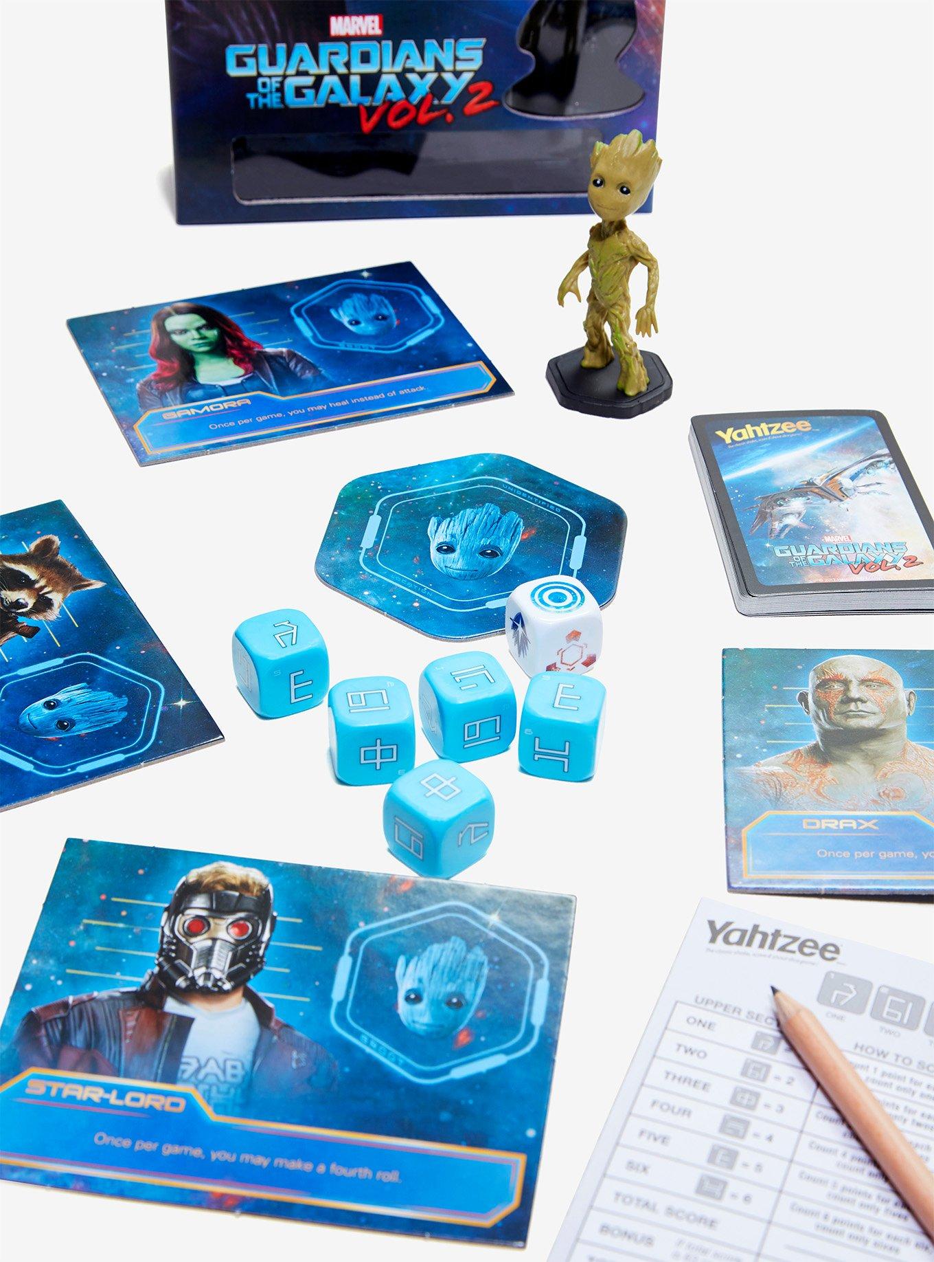 Marvel The Guardians Of The Galaxy Vol. 2 Edition Yahtzee Game, , alternate