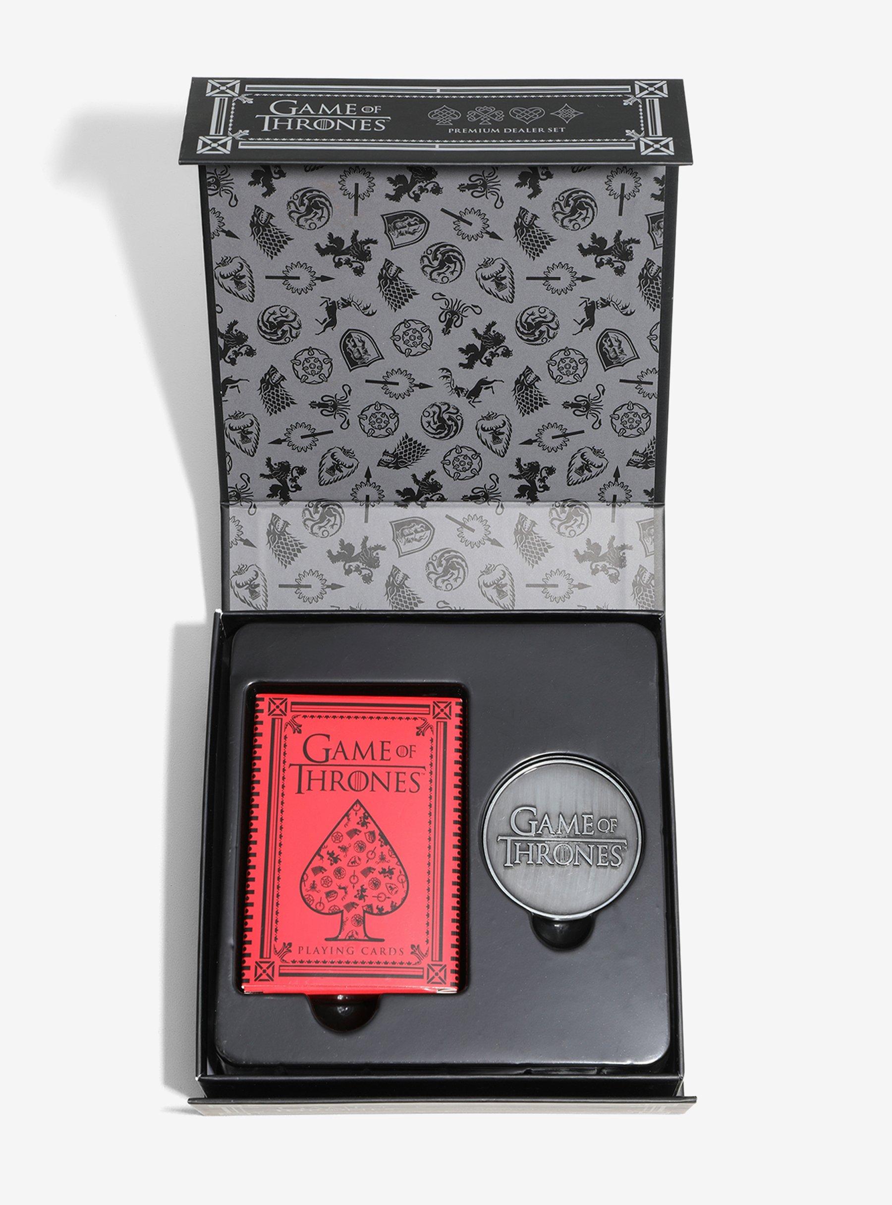 Game Of Thrones Premium Dealer Set Playing Cards, , alternate