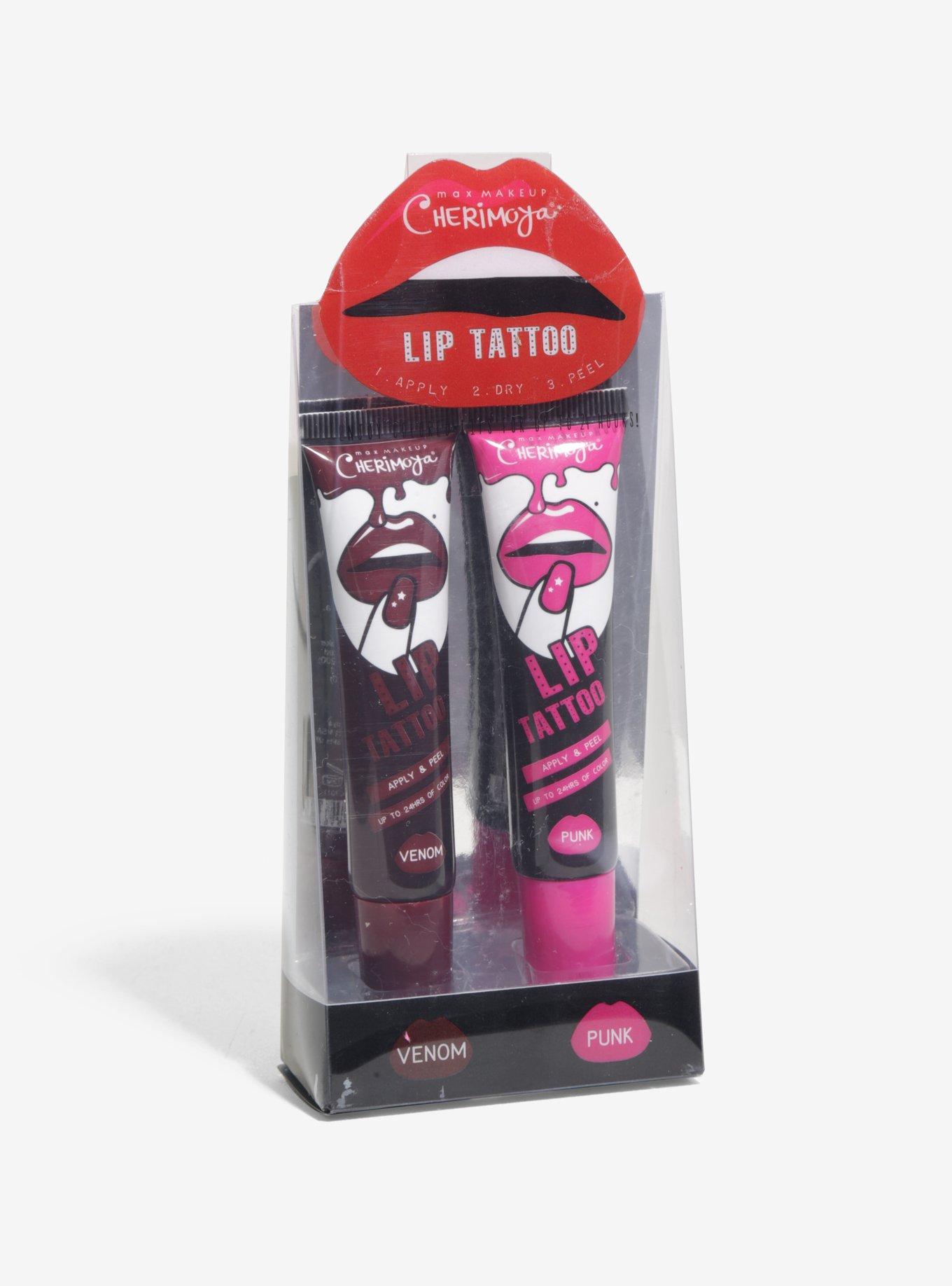 Max Makeup Cherimoya Venom/Punk Lip Tattoo Set, , alternate