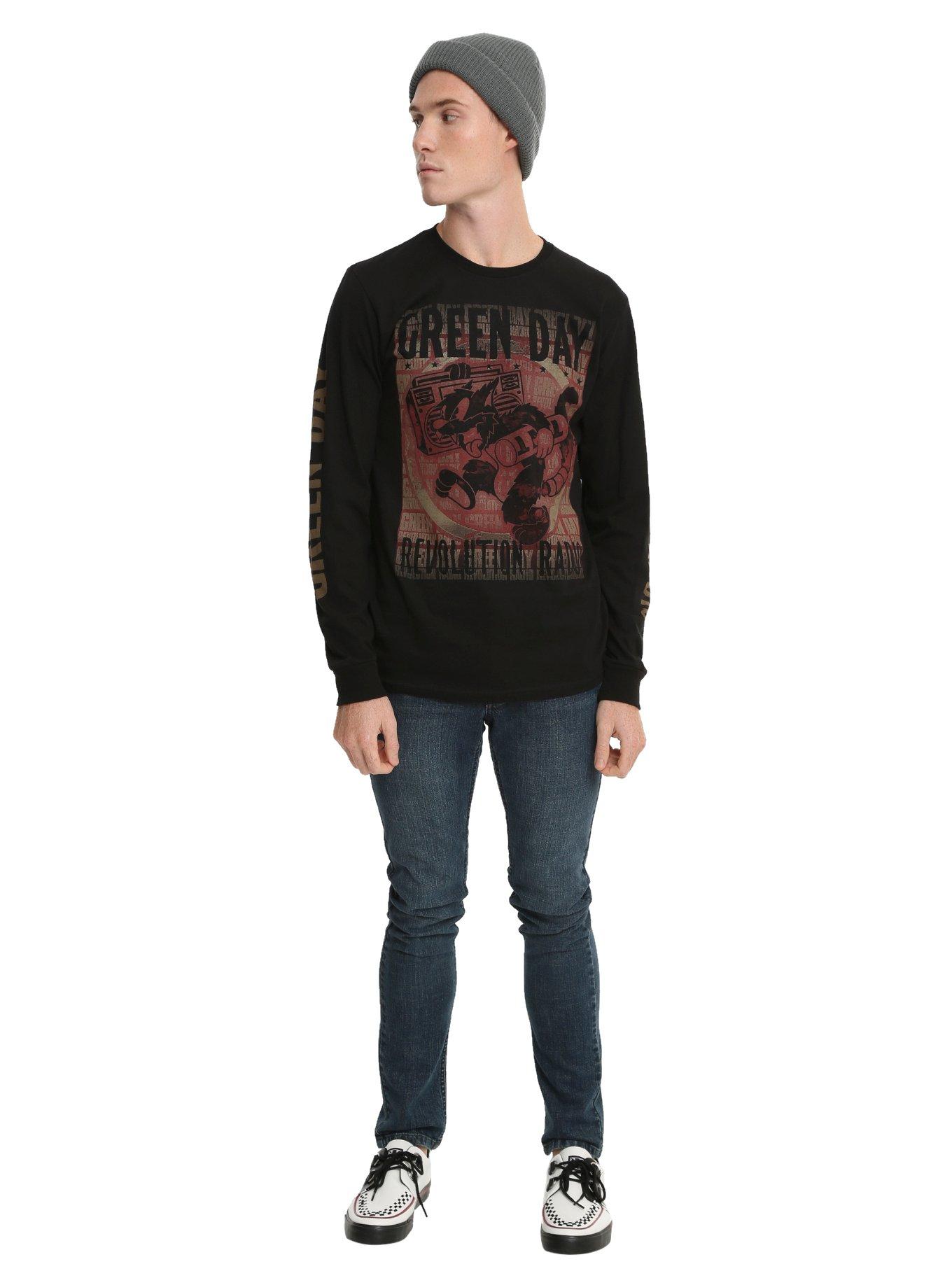 Green Day Revolution Radio Long-Sleeve T-Shirt, , alternate