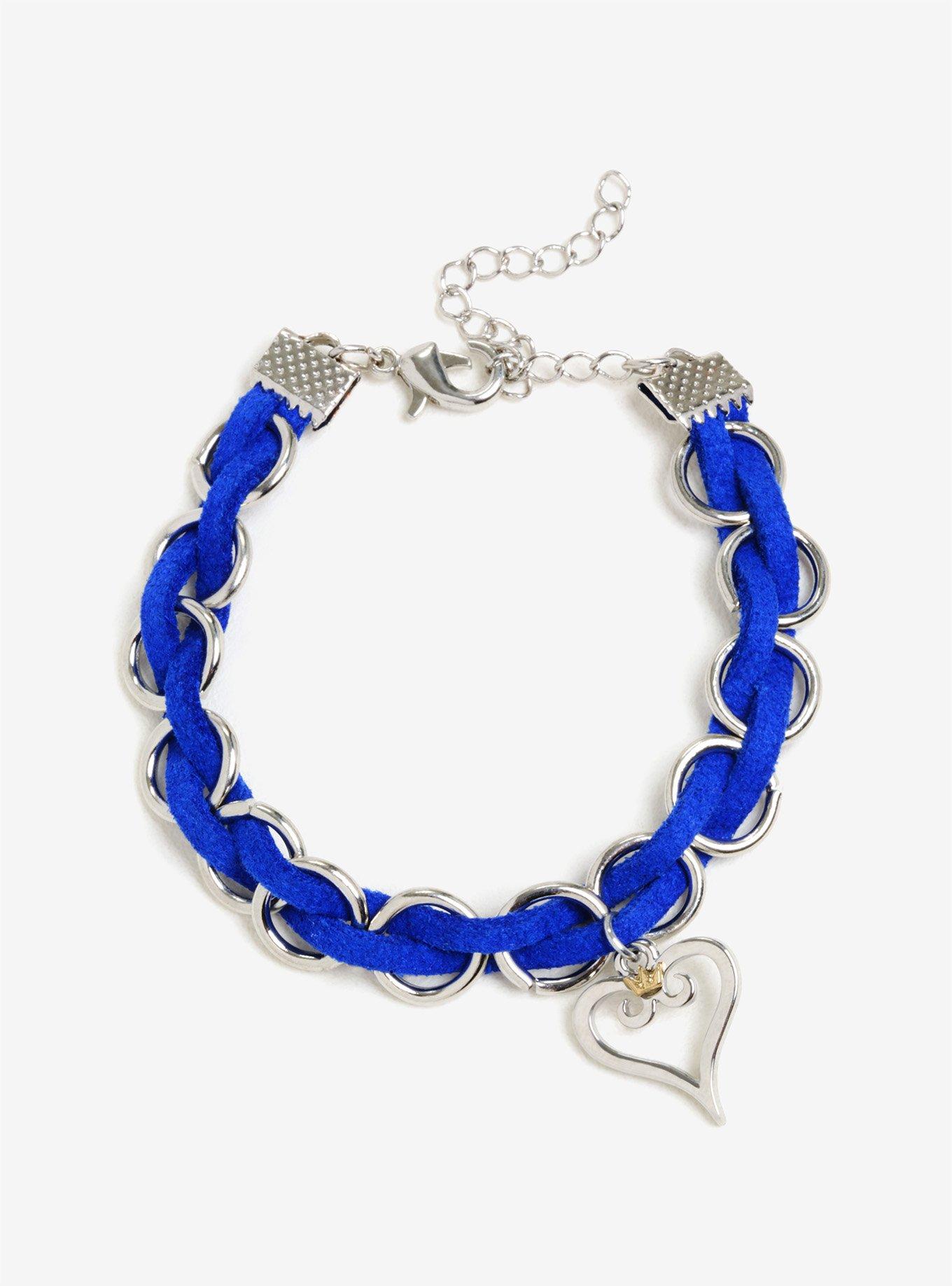 Disney Kingdom Hearts Woven Ring Bracelet, , alternate