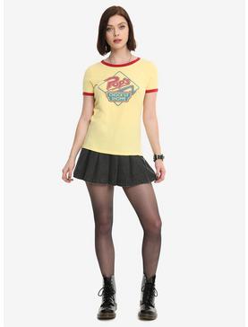 Plus Size Riverdale Pop's Chock'lit Shoppe Girls Cosplay Ringer T-Shirt Hot Topic Exclusive, , hi-res