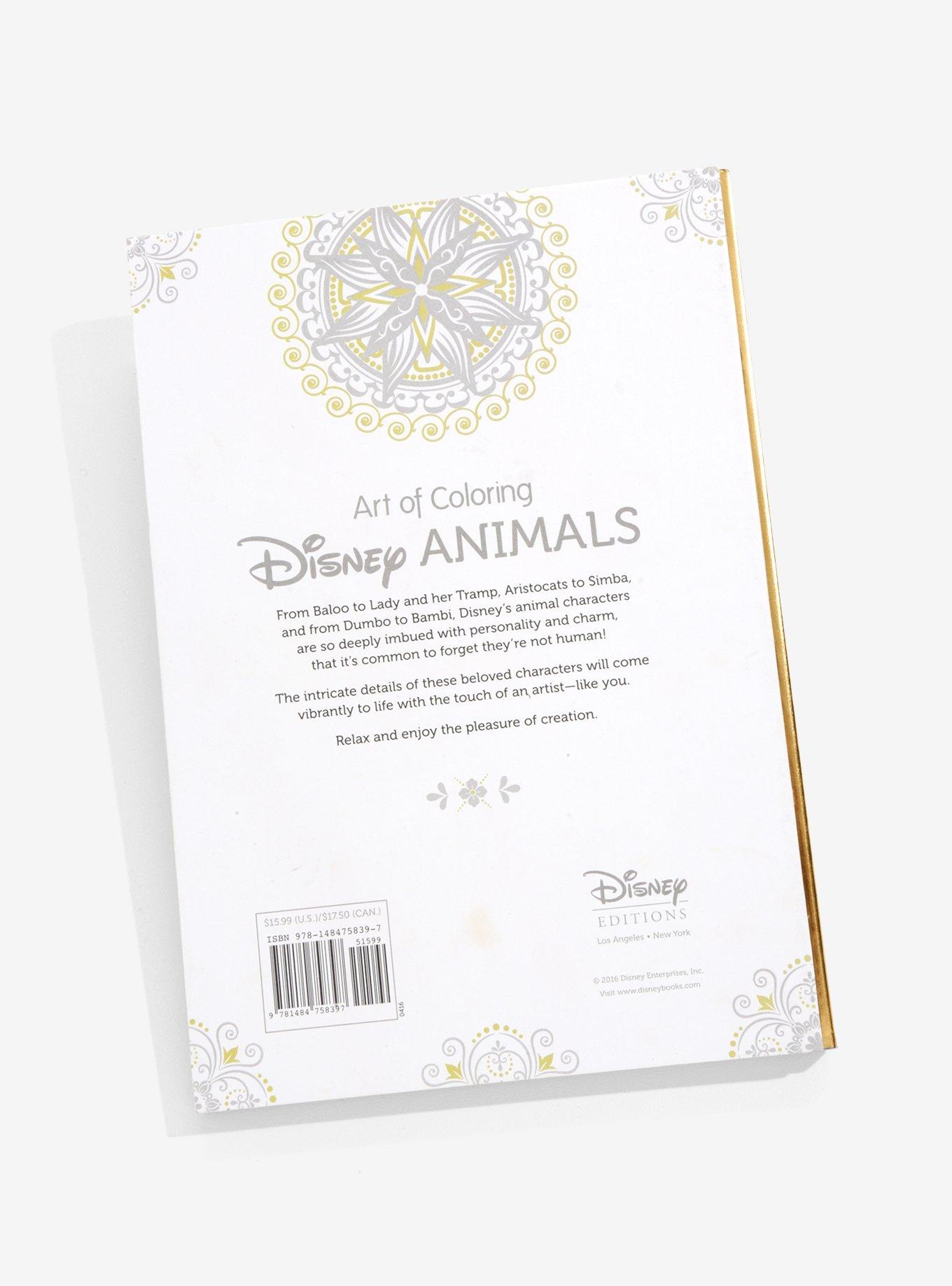 Disney The Art Of Disney Animals Coloring Book, , alternate