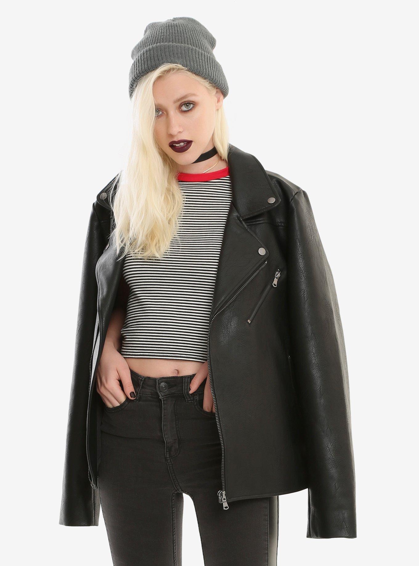 Hot topic riverdale hot sale leather jacket