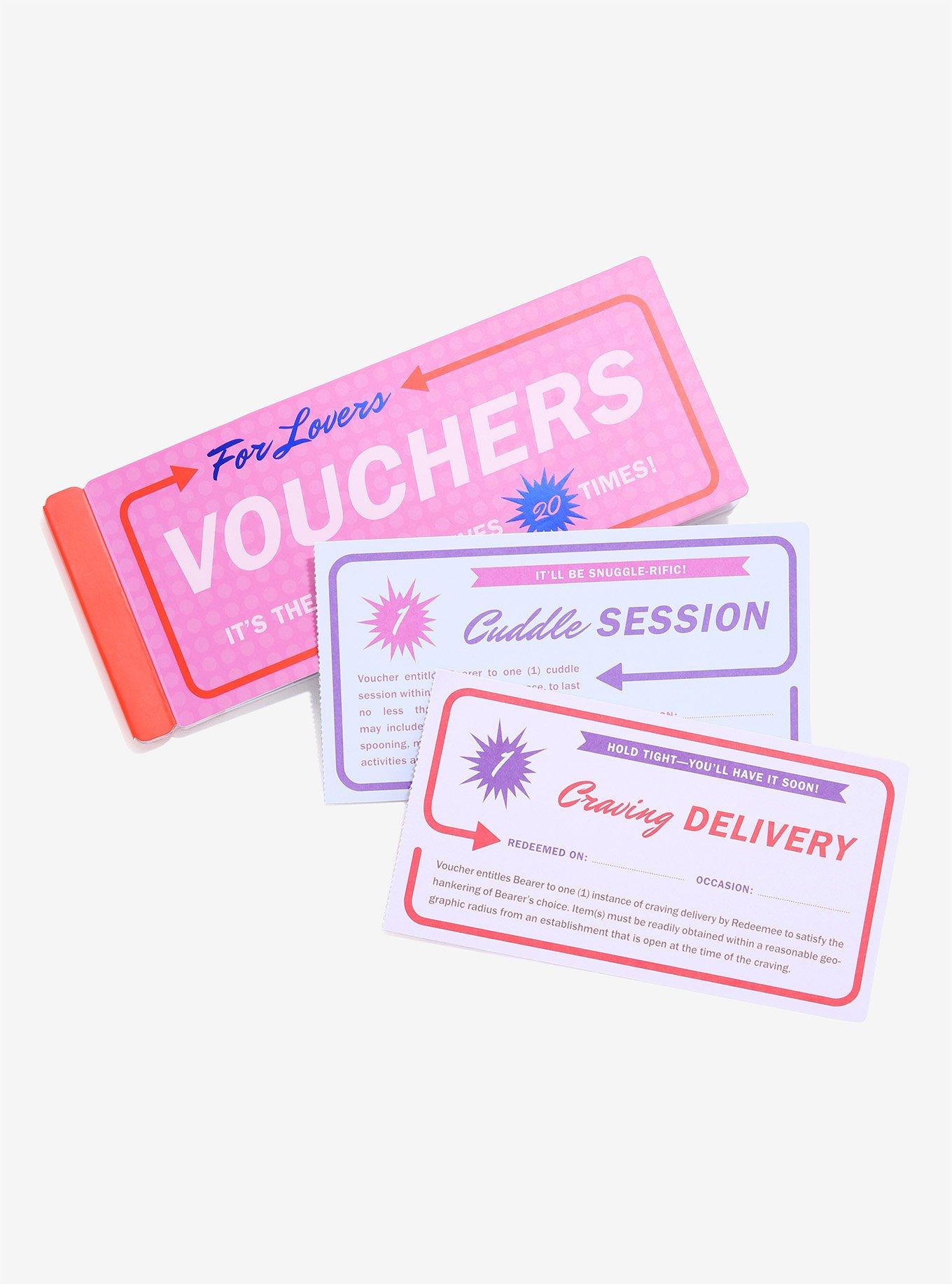 Vouchers For Lovers Book, , alternate