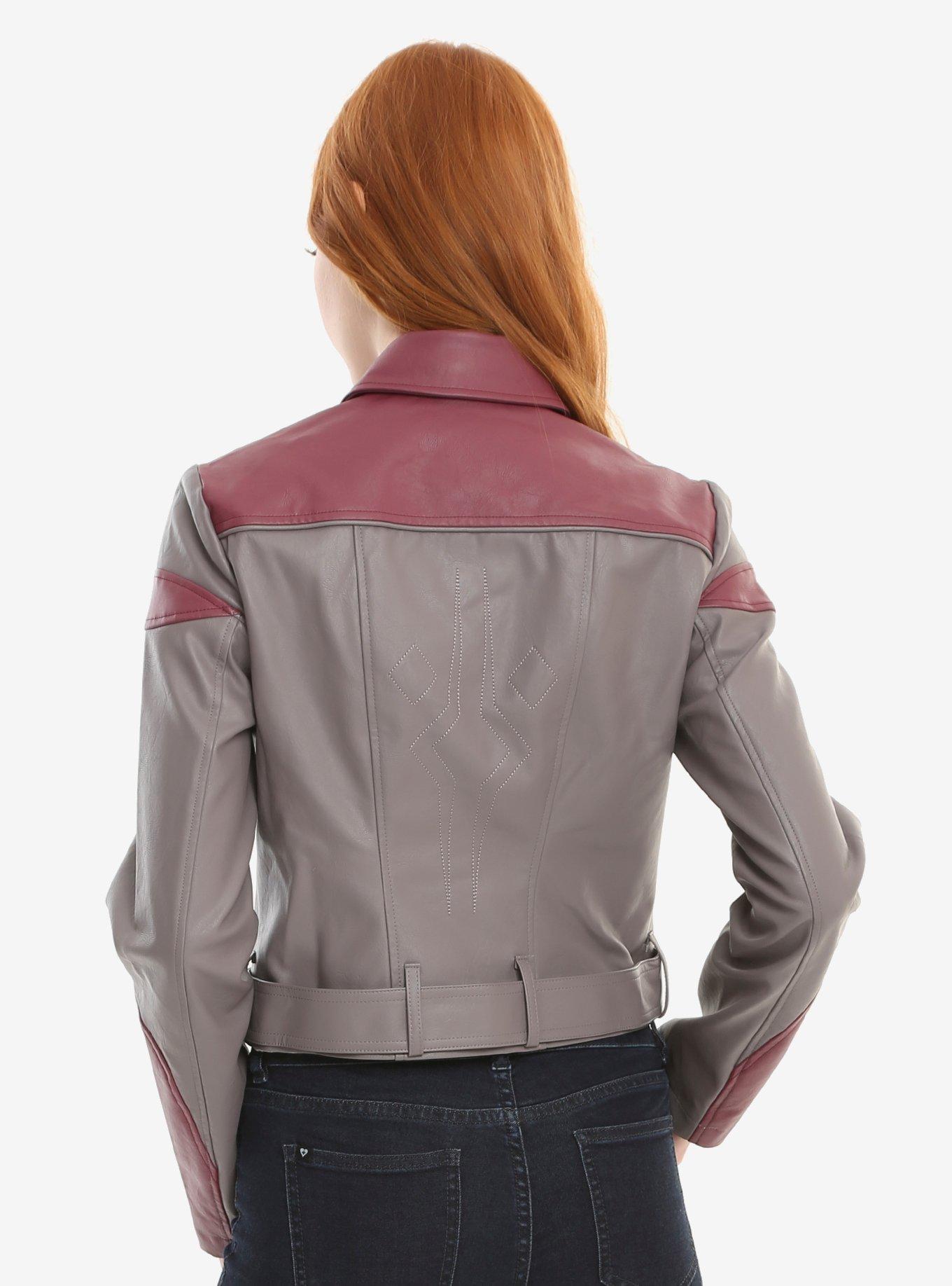 Star Wars Ahsoka Tano Faux Leather Jacket, , alternate