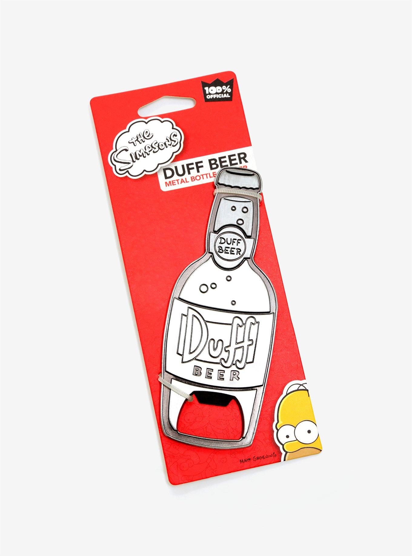 The Simpsons Duff Metal Bottle Opener, , alternate