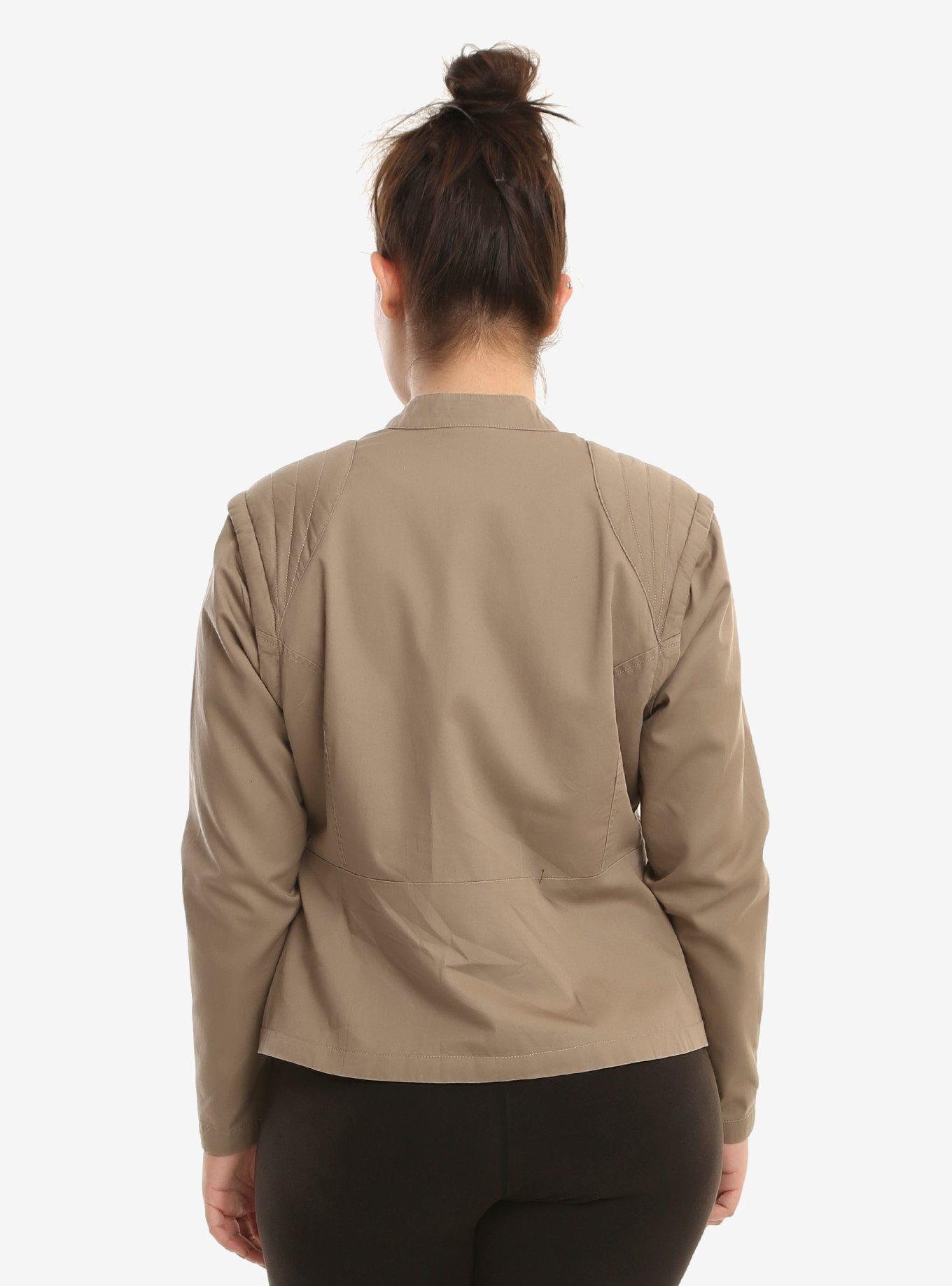 Her Universe Star Wars: The Last Jedi Rey Destiny Jacket Plus Size, MULTI, alternate