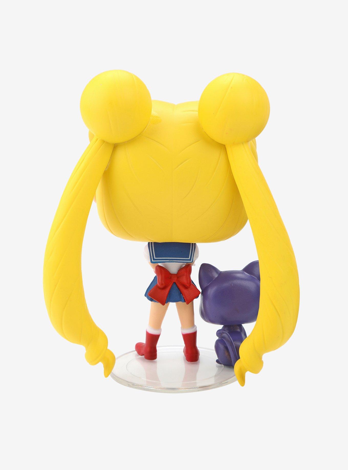 Funko Sailor Moon Pop! Animation Sailor Moon & Luna Vinyl Figure, , alternate