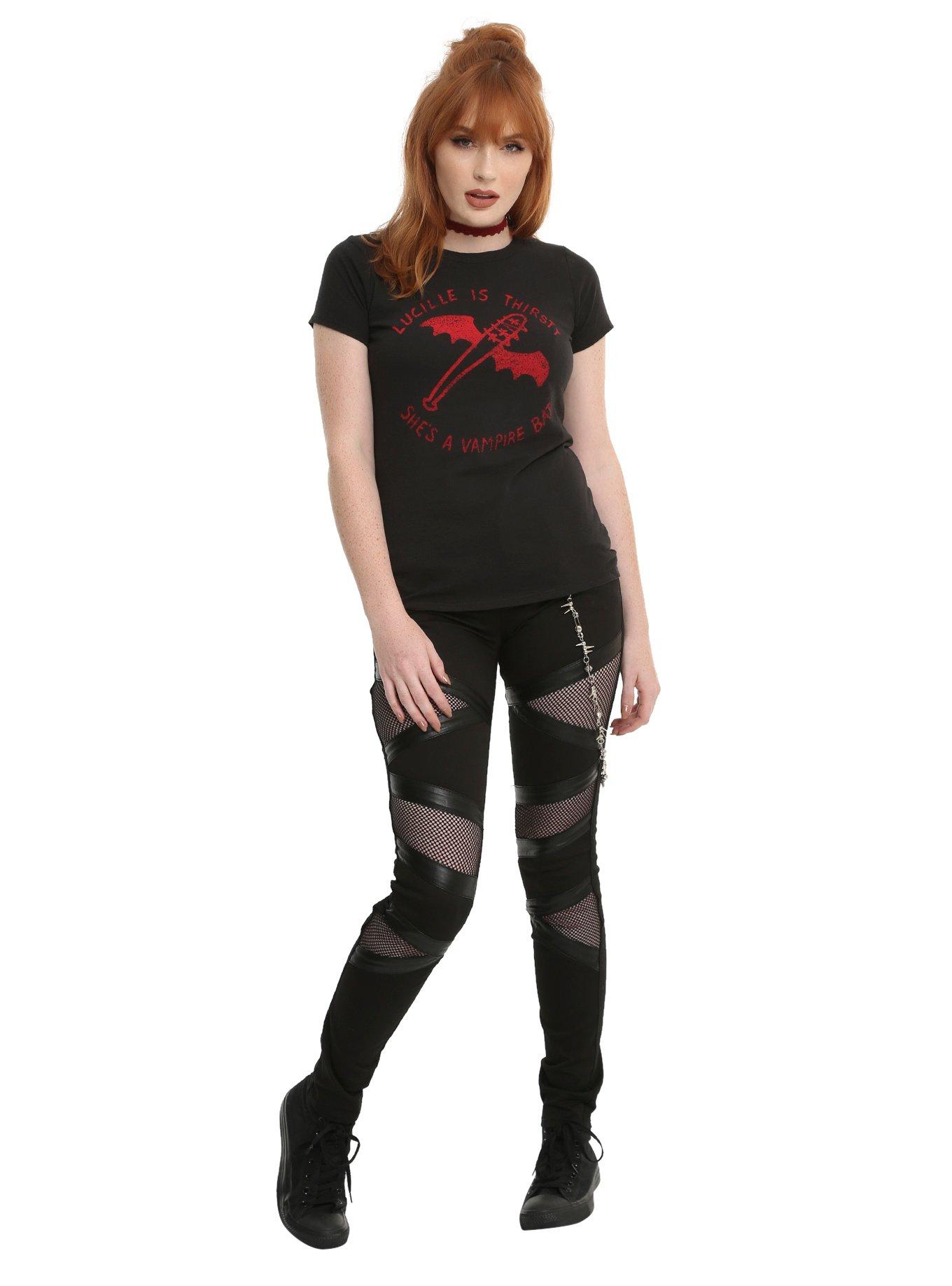 The Walking Dead Lucille Is Thirsty Girls T-Shirt, , alternate