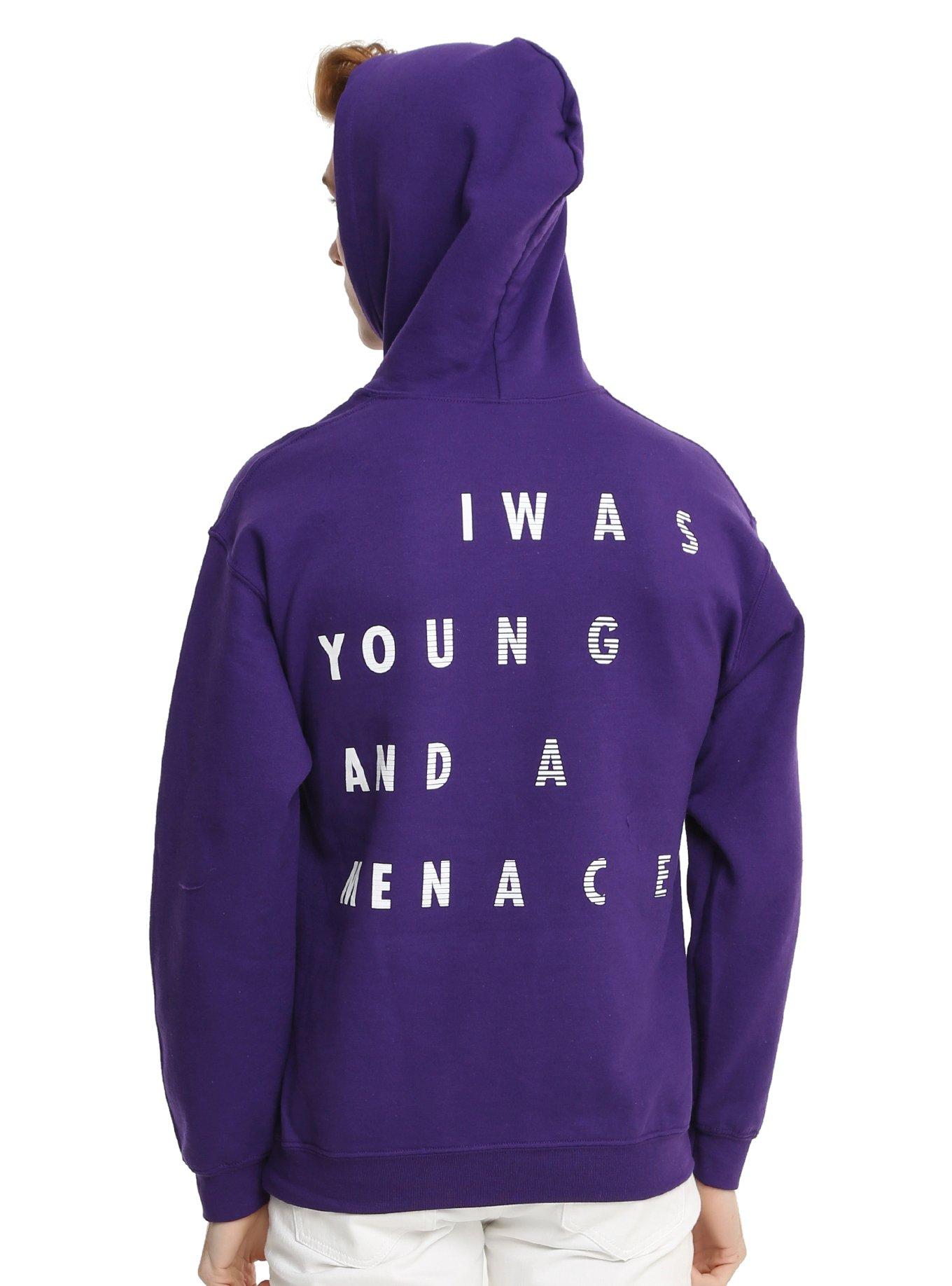 Fall Out Boy Young And A Menace Hoodie, , alternate