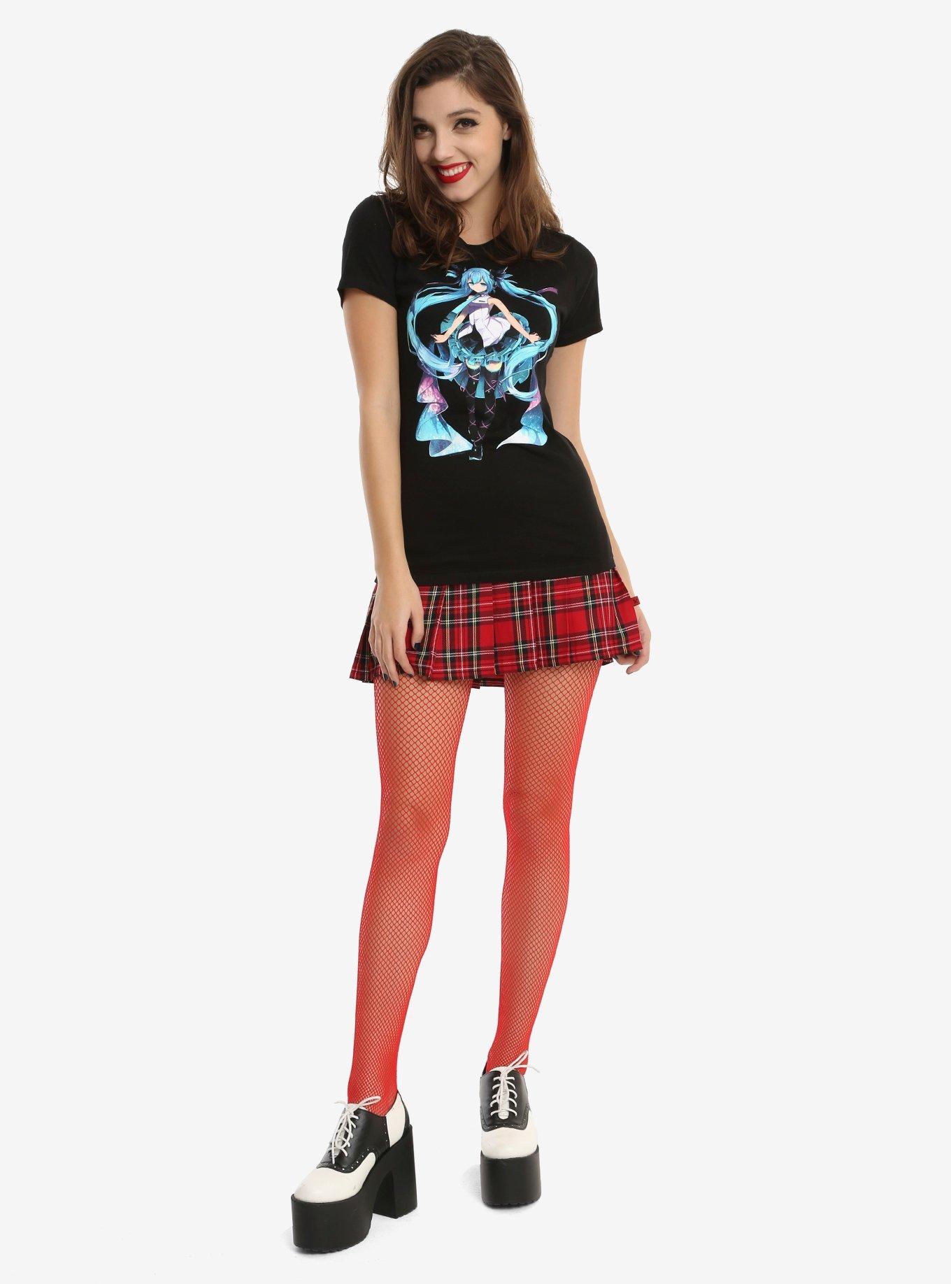 Hatsune Miku Pose Girls T-Shirt, , alternate