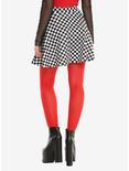 Black & White Checkered Skirt, , alternate