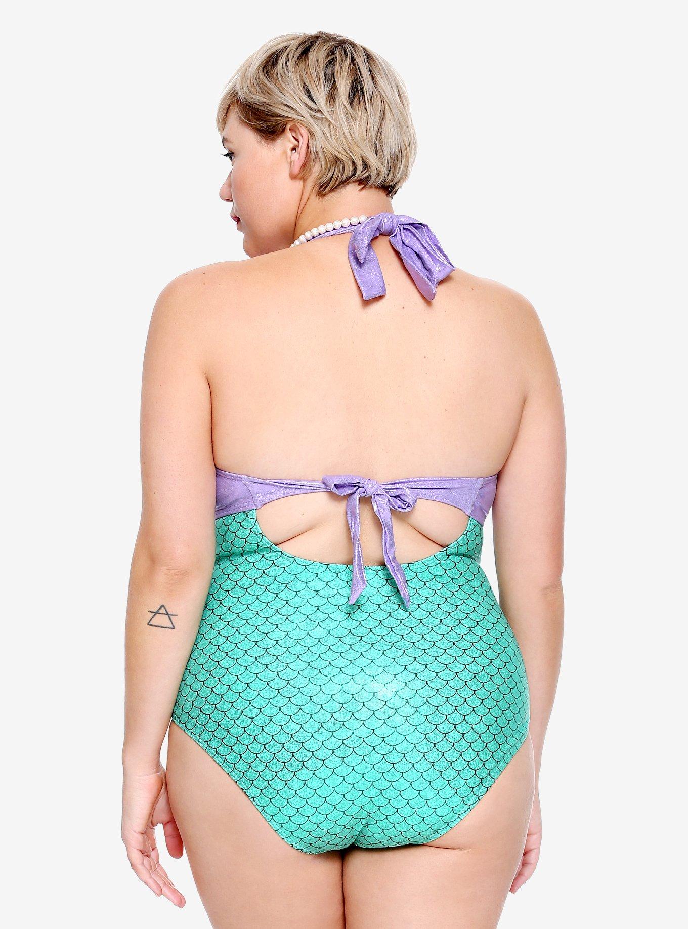 Disney The Little Mermaid Ariel Swimsuit Plus Size, , alternate