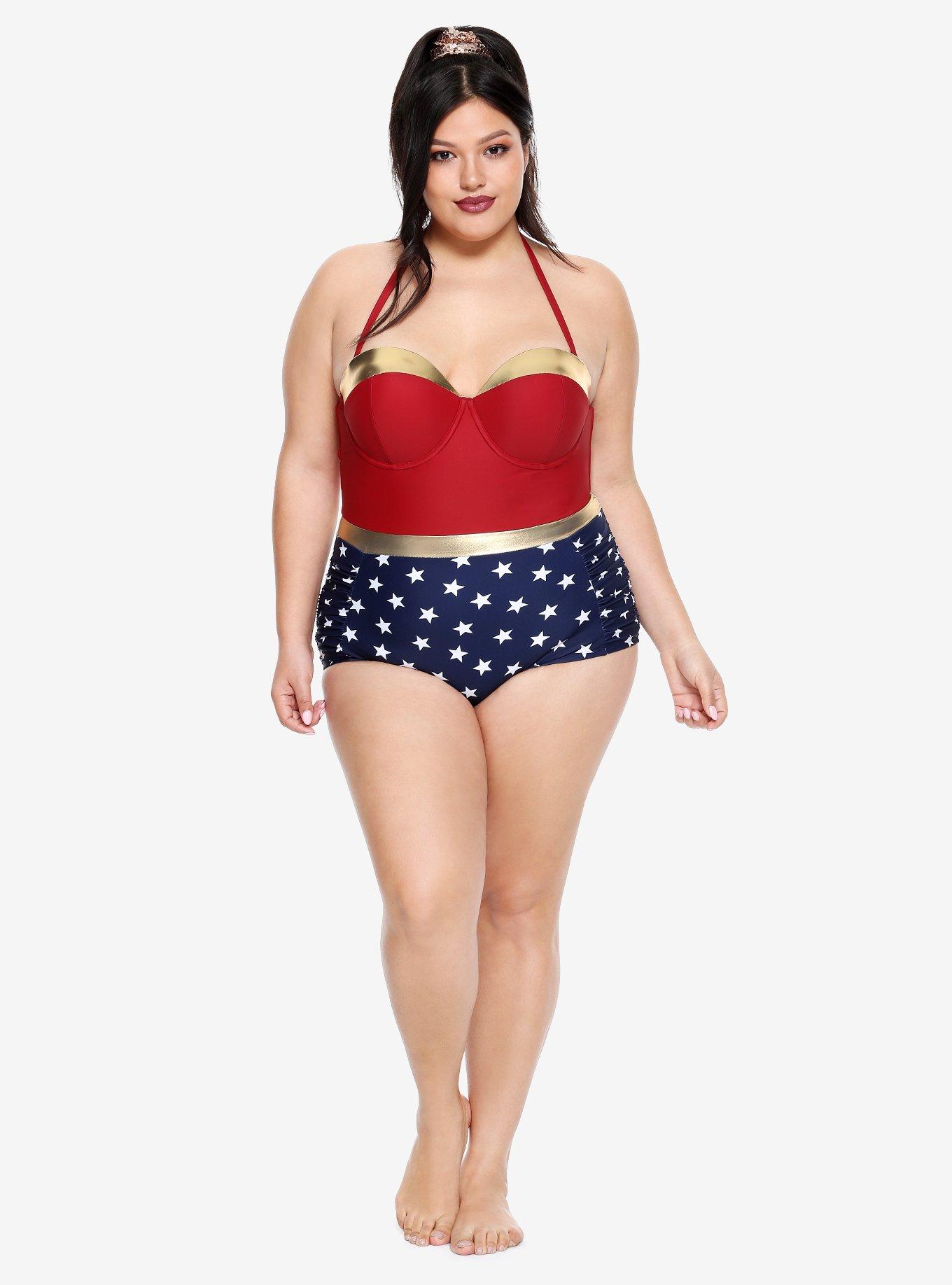 DC Comics Wonder Woman Retro Swimsuit