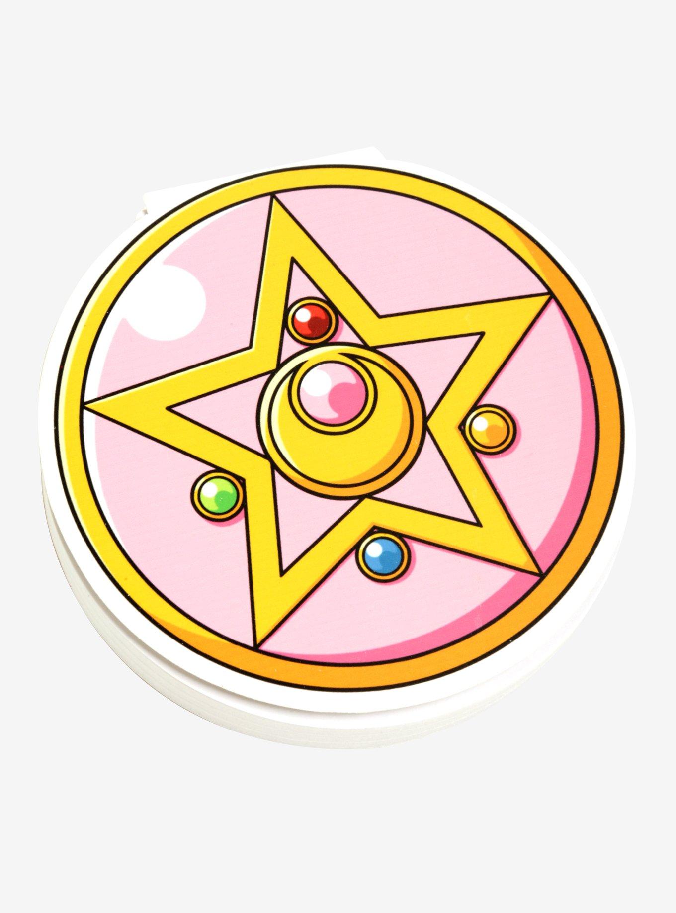 Sailor Moon Brooch Memo Pad, , alternate