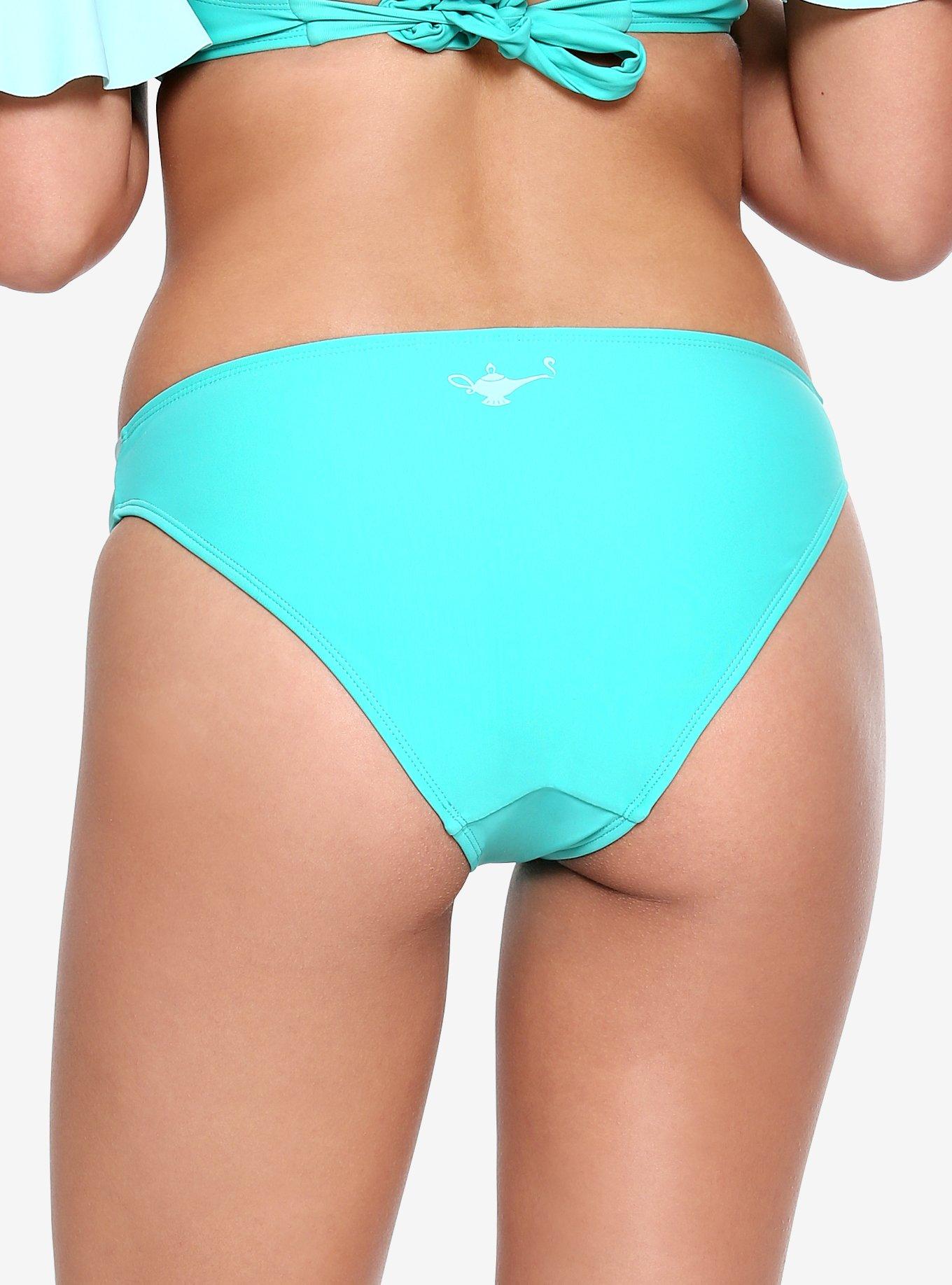 Disney Aladdin Jasmine Swim Bottoms, TEAL, alternate