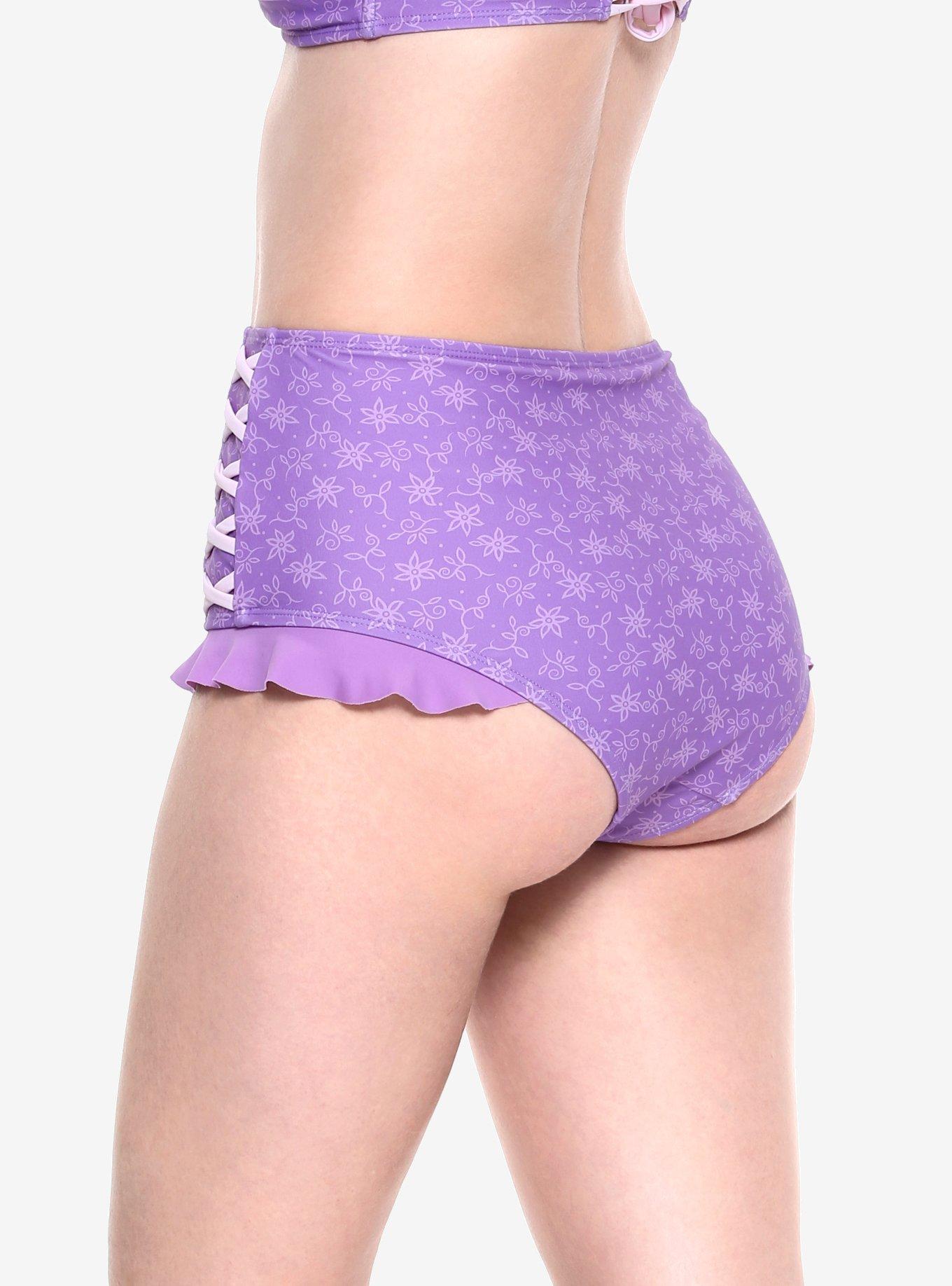 Disney Tangled Rapunzel Swim Bottoms, PURPLE, alternate