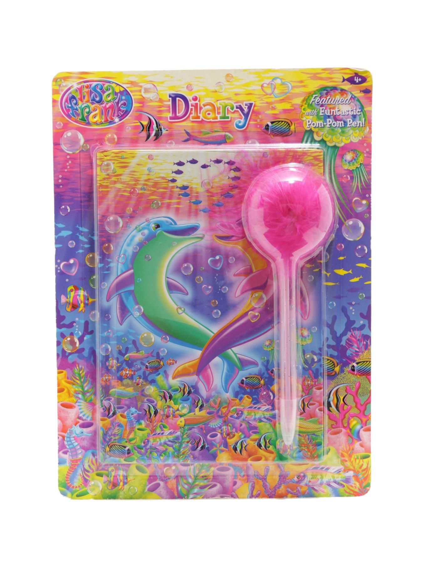 Lisa Frank Dolphin Heart Journal Set, , alternate