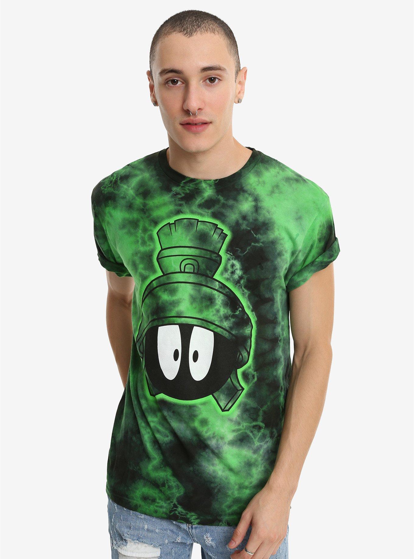 Looney Tunes Marvin The Martian Tie Dye T-Shirt, , alternate