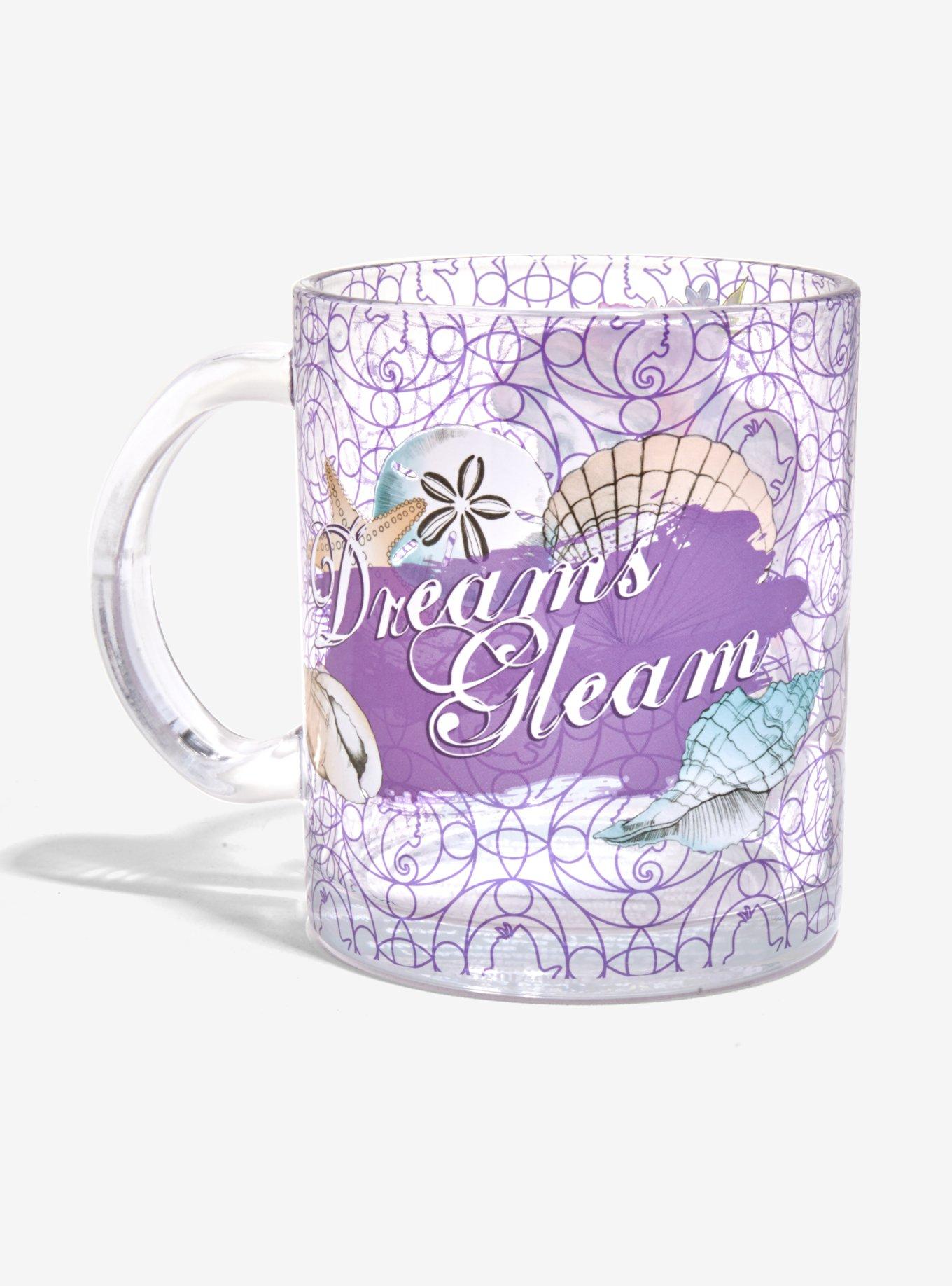Disney The Little Mermaid Dreams Gleam Glass Mug, , alternate